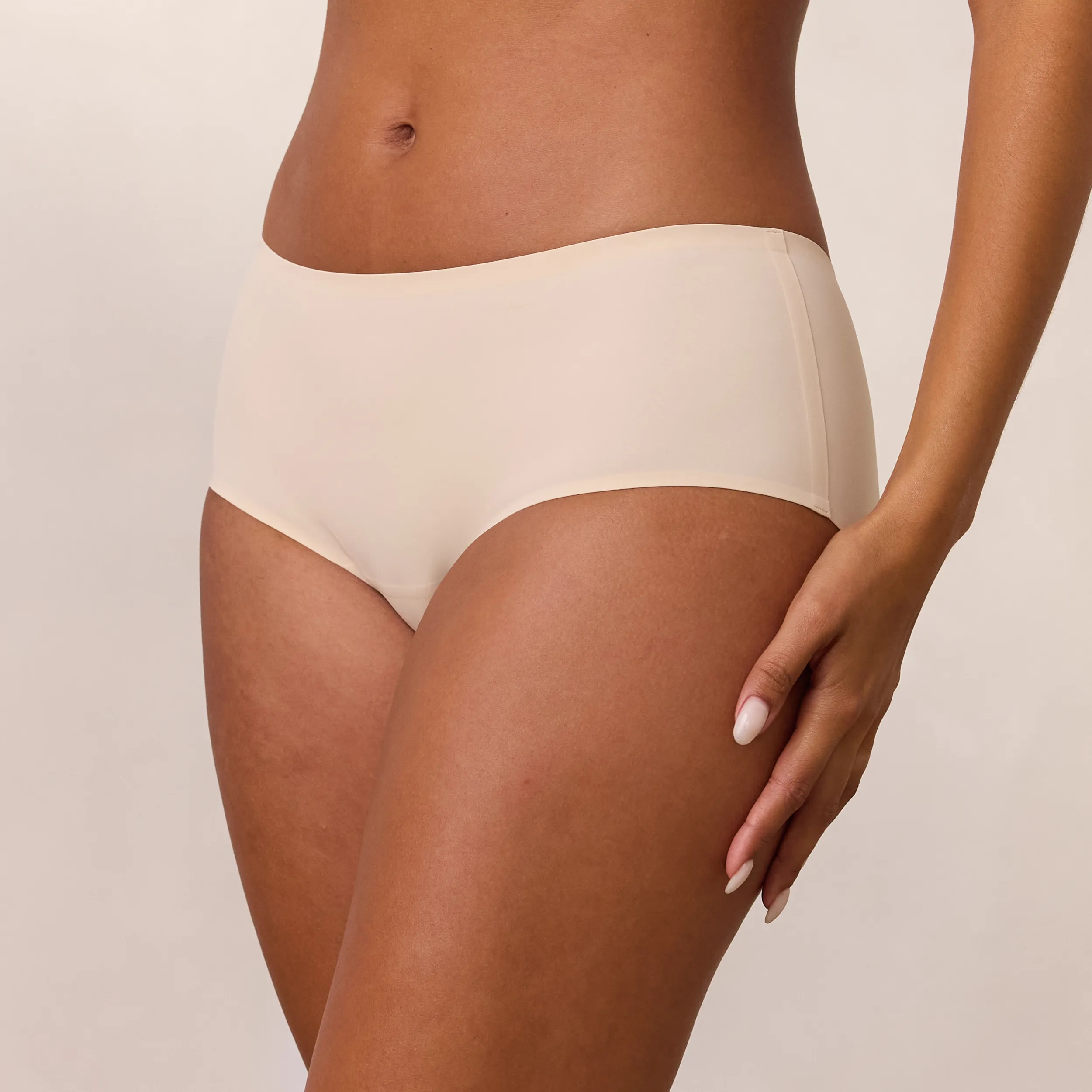 Everyday Form Boyshort - Vanilla sold by Lounge Underwear product image thumbnail 2