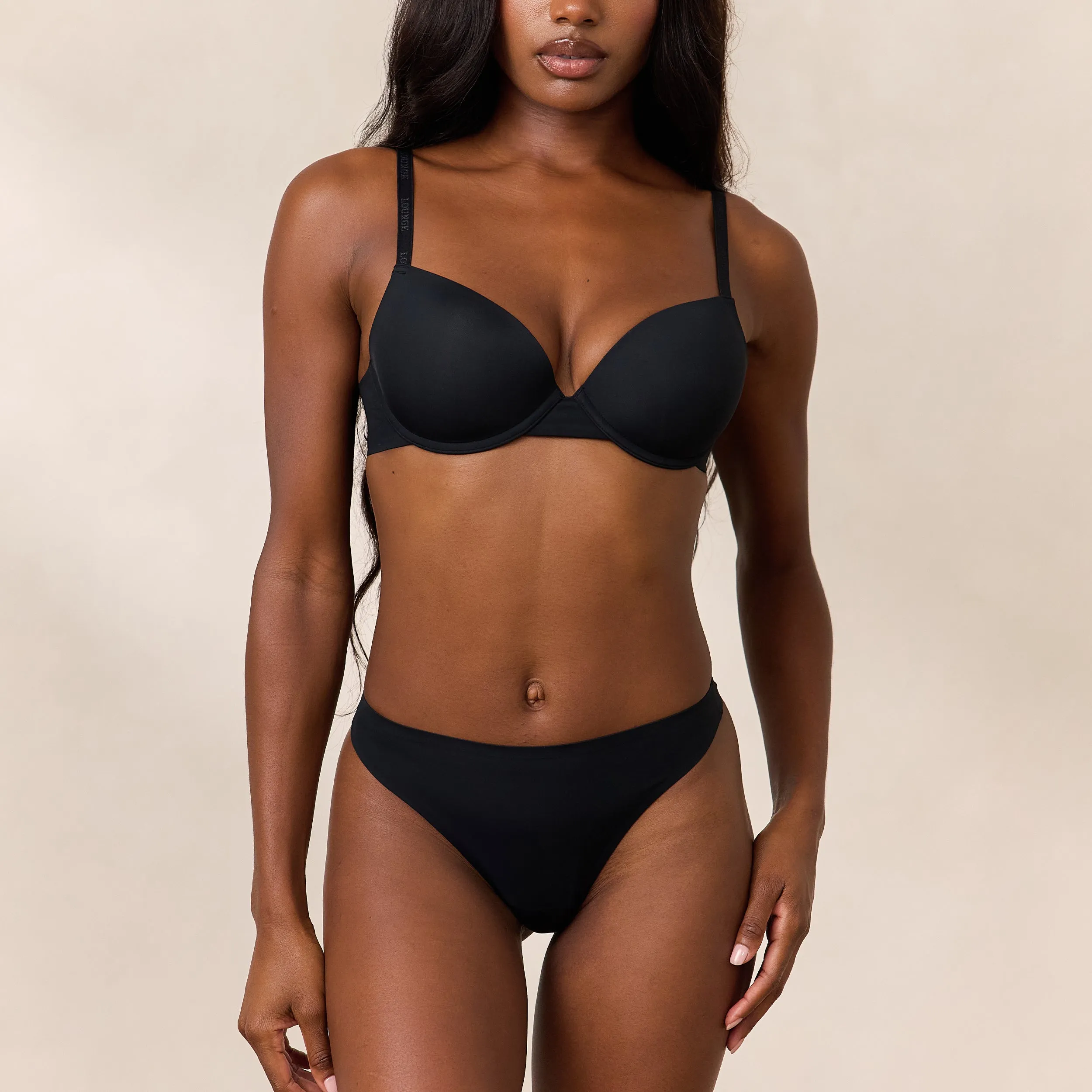 Invisible Form T-Shirt Bra - Black sold by Lounge Underwear product image thumbnail 3