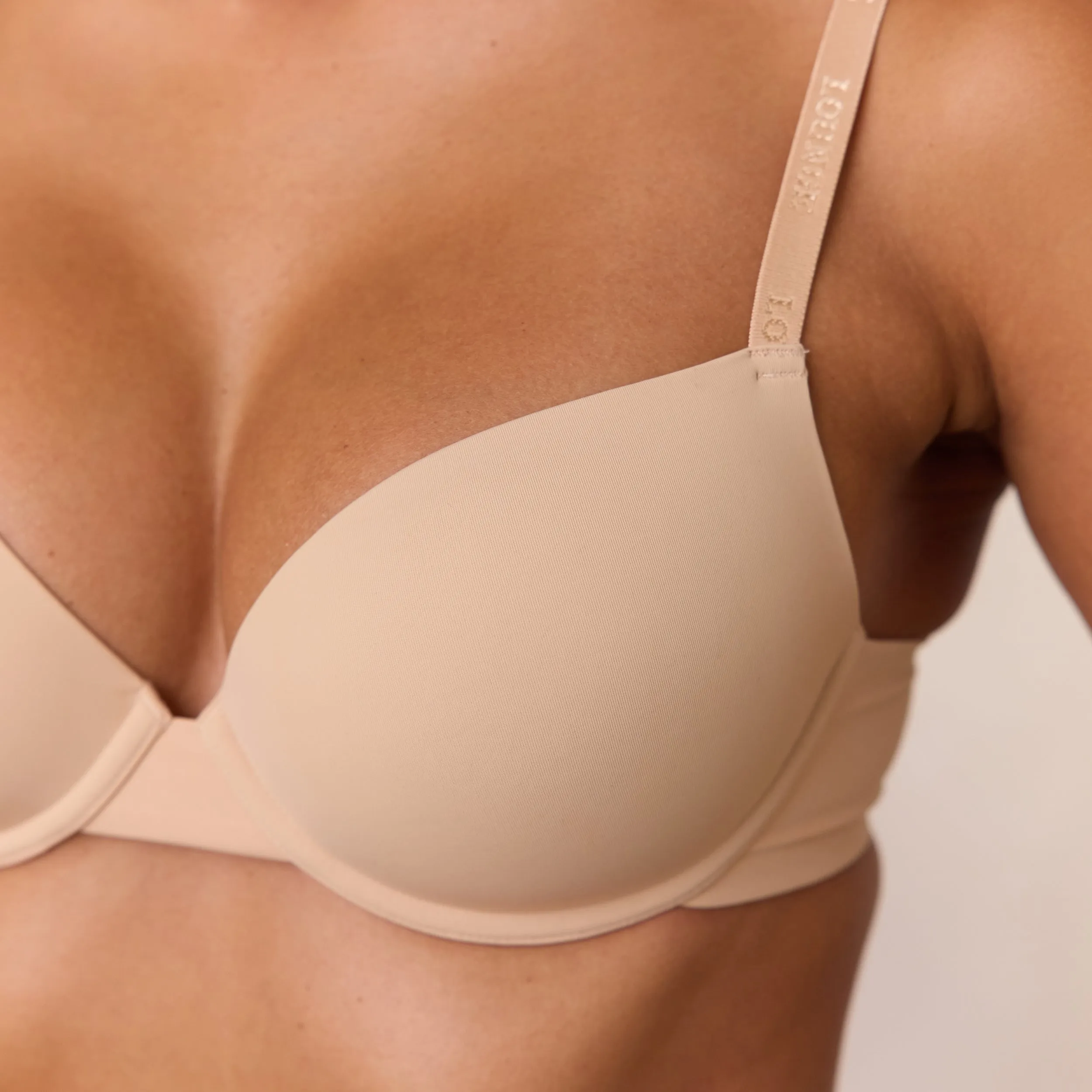 Invisible Form T-Shirt Bra - Sand sold by Lounge Underwear product image thumbnail 3