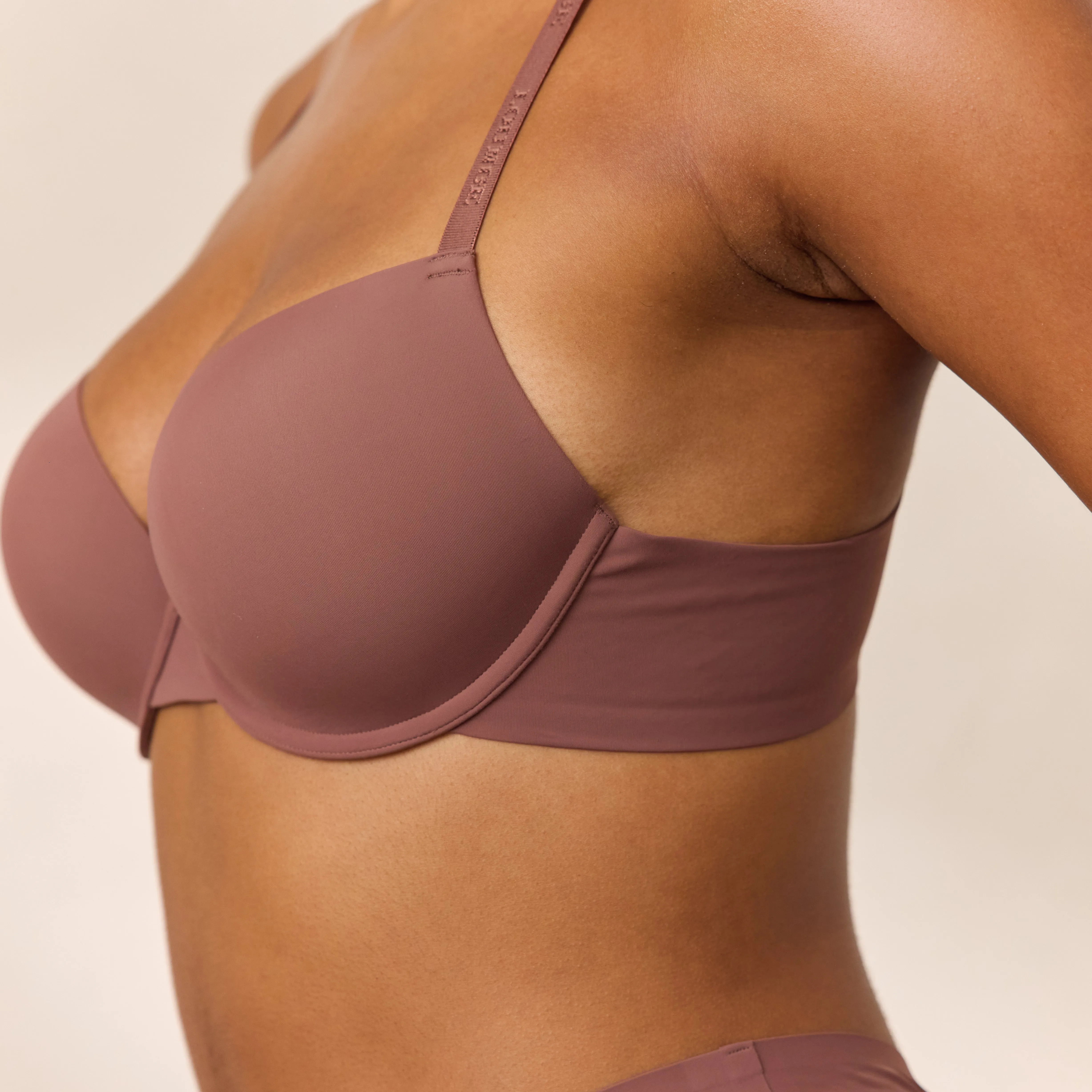 Invisible Form T-Shirt Bra - Nutmeg sold by Lounge Underwear product image thumbnail 4
