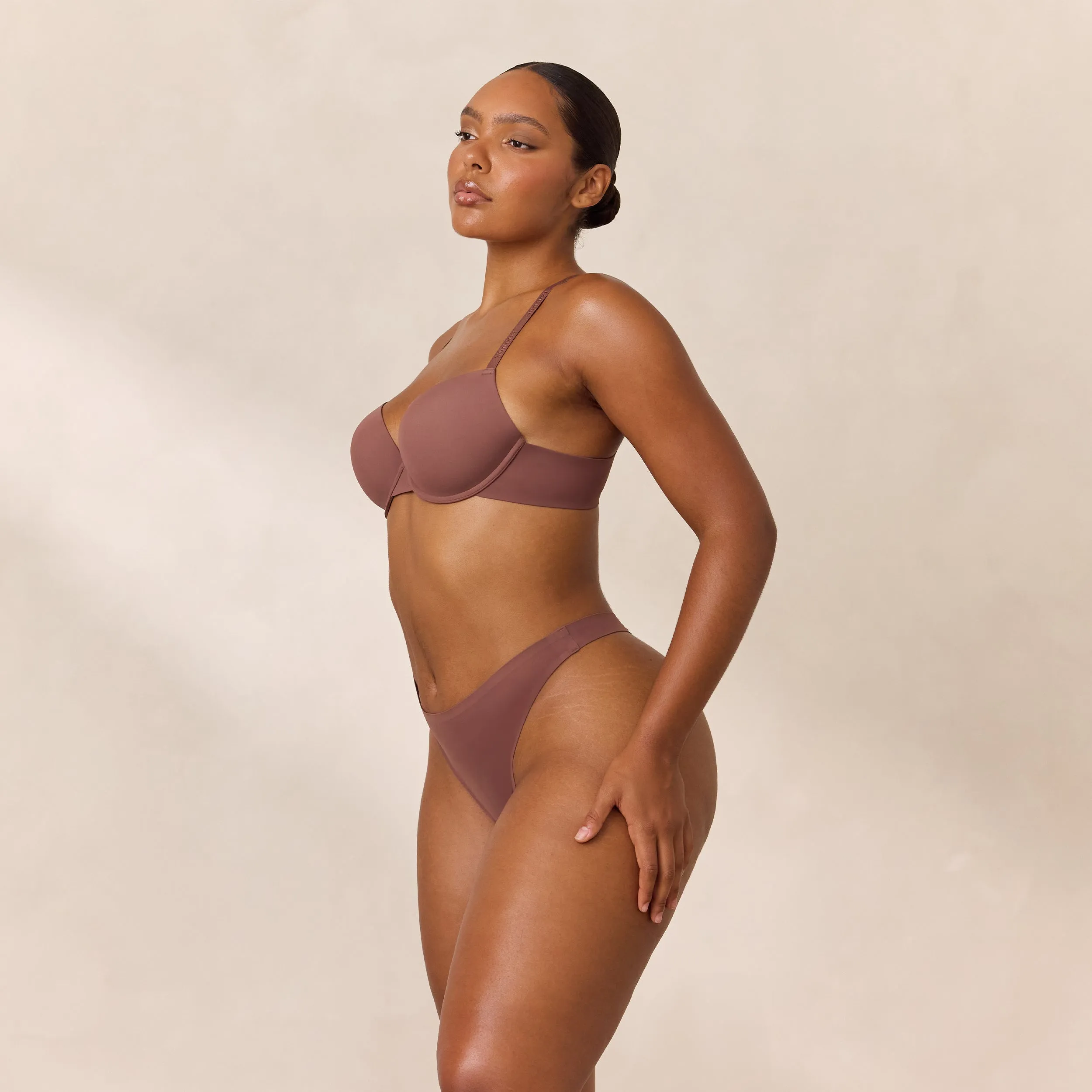 Invisible Form T-Shirt Bra - Nutmeg sold by Lounge Underwear product image thumbnail 5