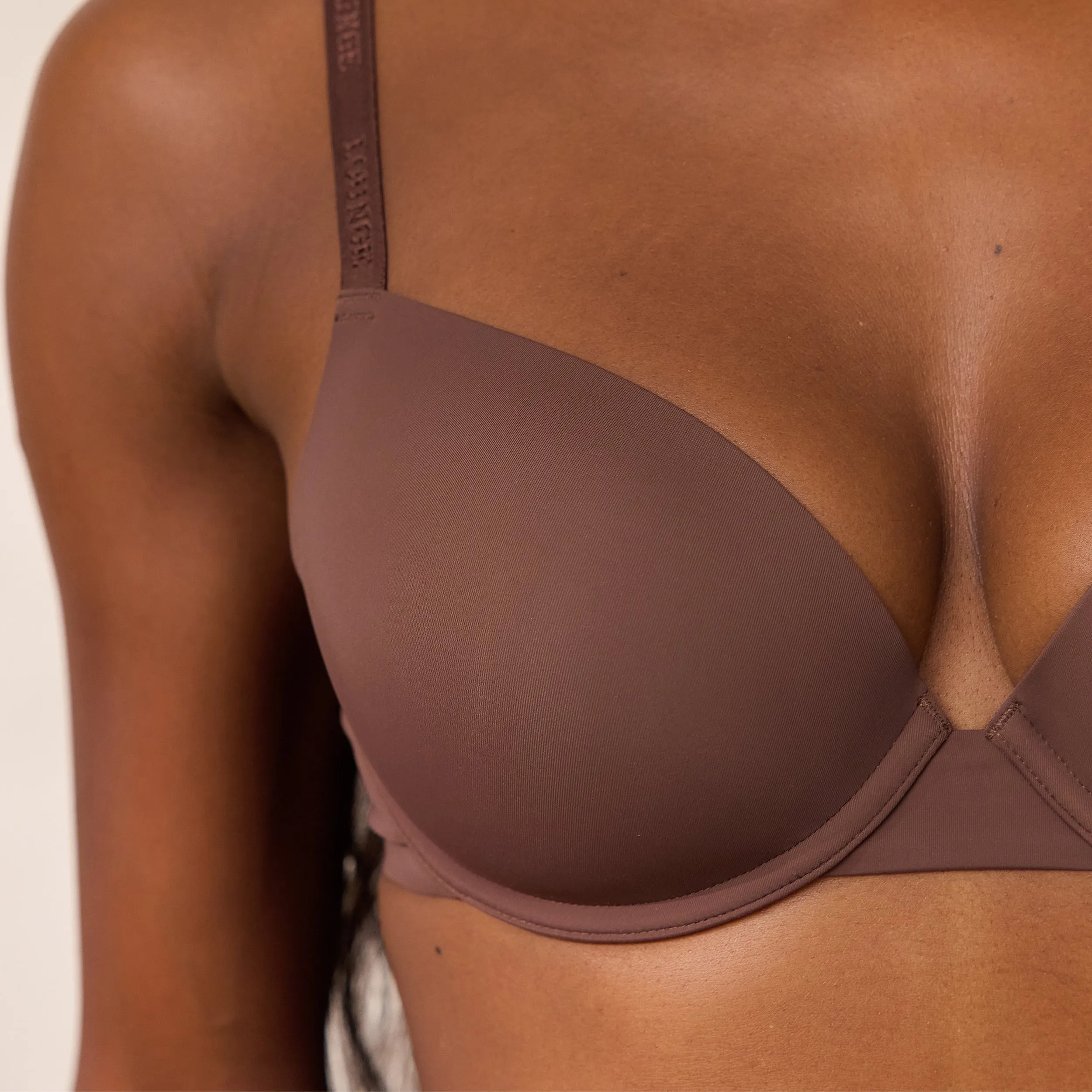 Invisible Form T-Shirt Bra - Cocoa sold by Lounge Underwear product image thumbnail 4