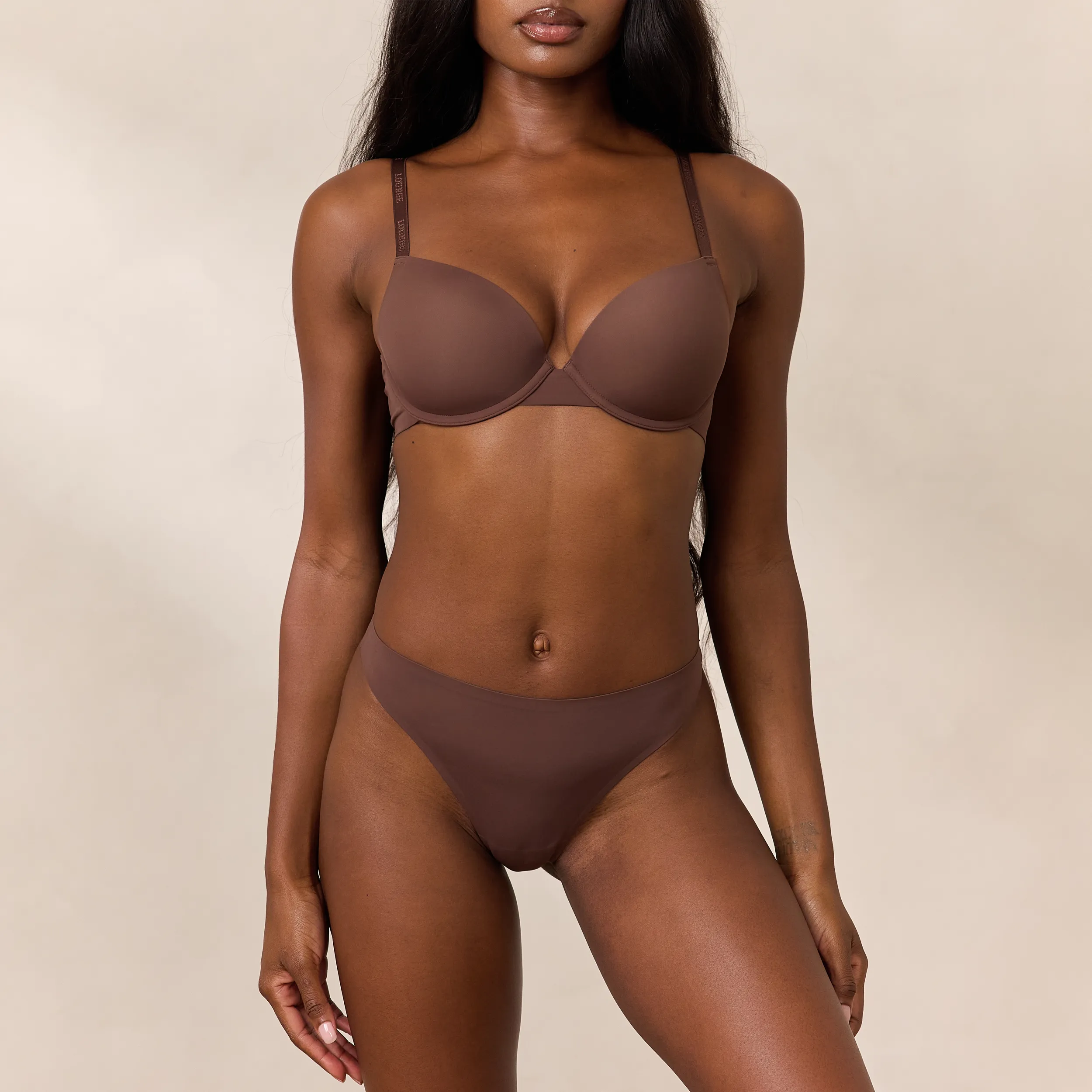 Invisible Form T-Shirt Bra - Cocoa sold by Lounge Underwear product image thumbnail 3