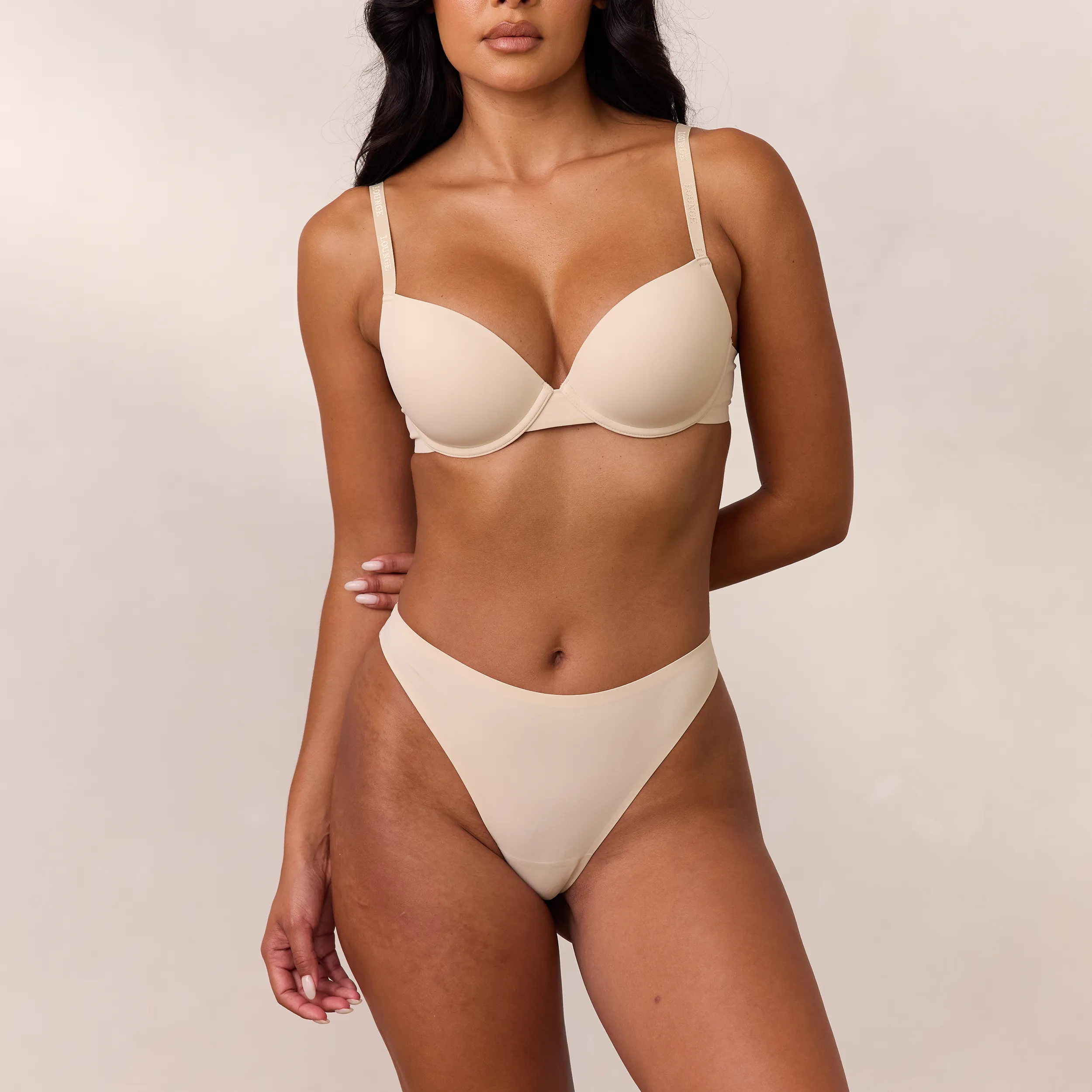 Invisible Form T-Shirt Bra - Vanilla sold by Lounge Underwear product image thumbnail 3
