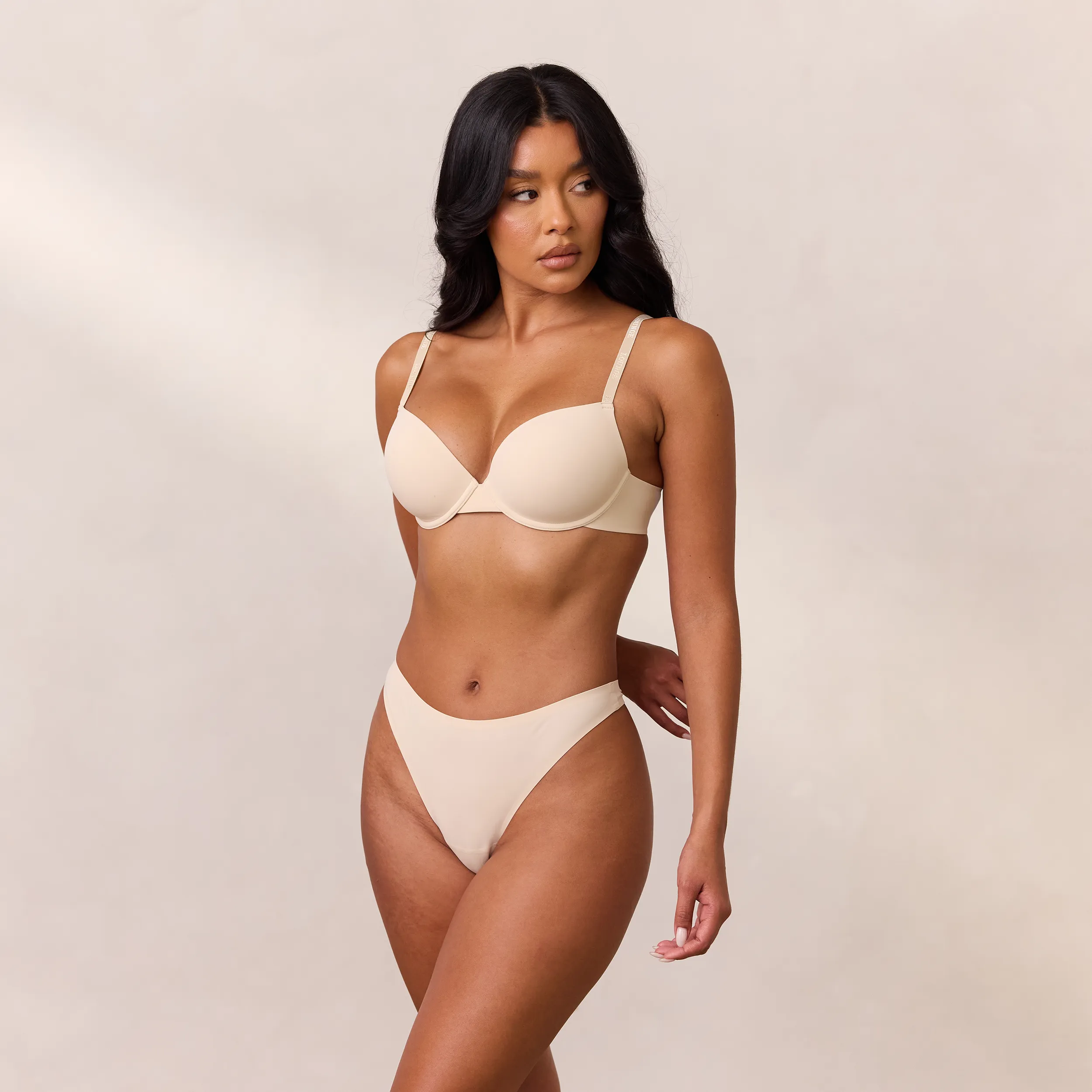 Invisible Form T-Shirt Bra - Vanilla sold by Lounge Underwear product image thumbnail 5