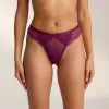 Confess Thong - Plum sold by Lounge Underwear