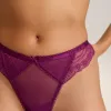 Confess Thong - Plum sold by Lounge Underwear