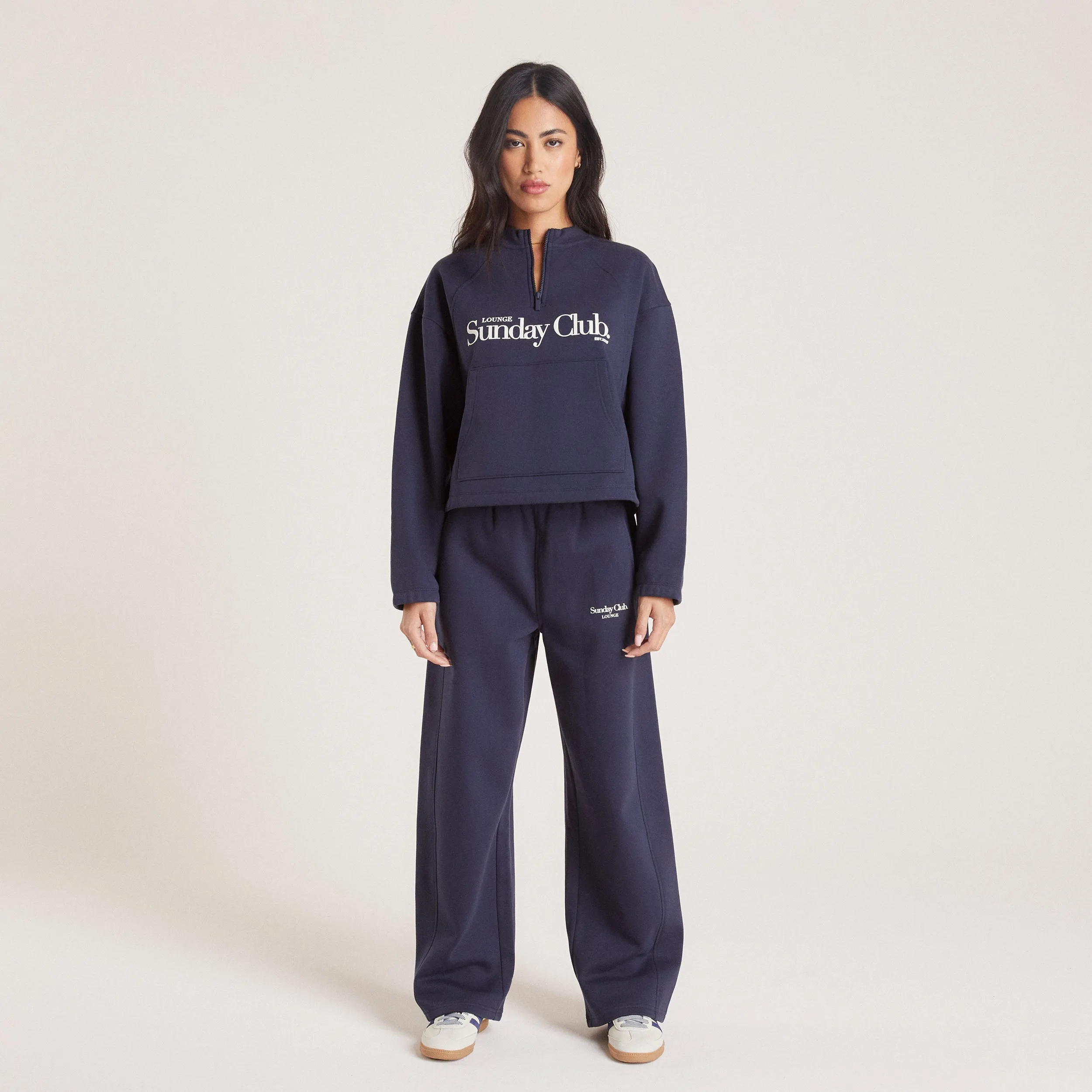 Straight Leg Joggers - Ink Blue sold by Lounge Underwear