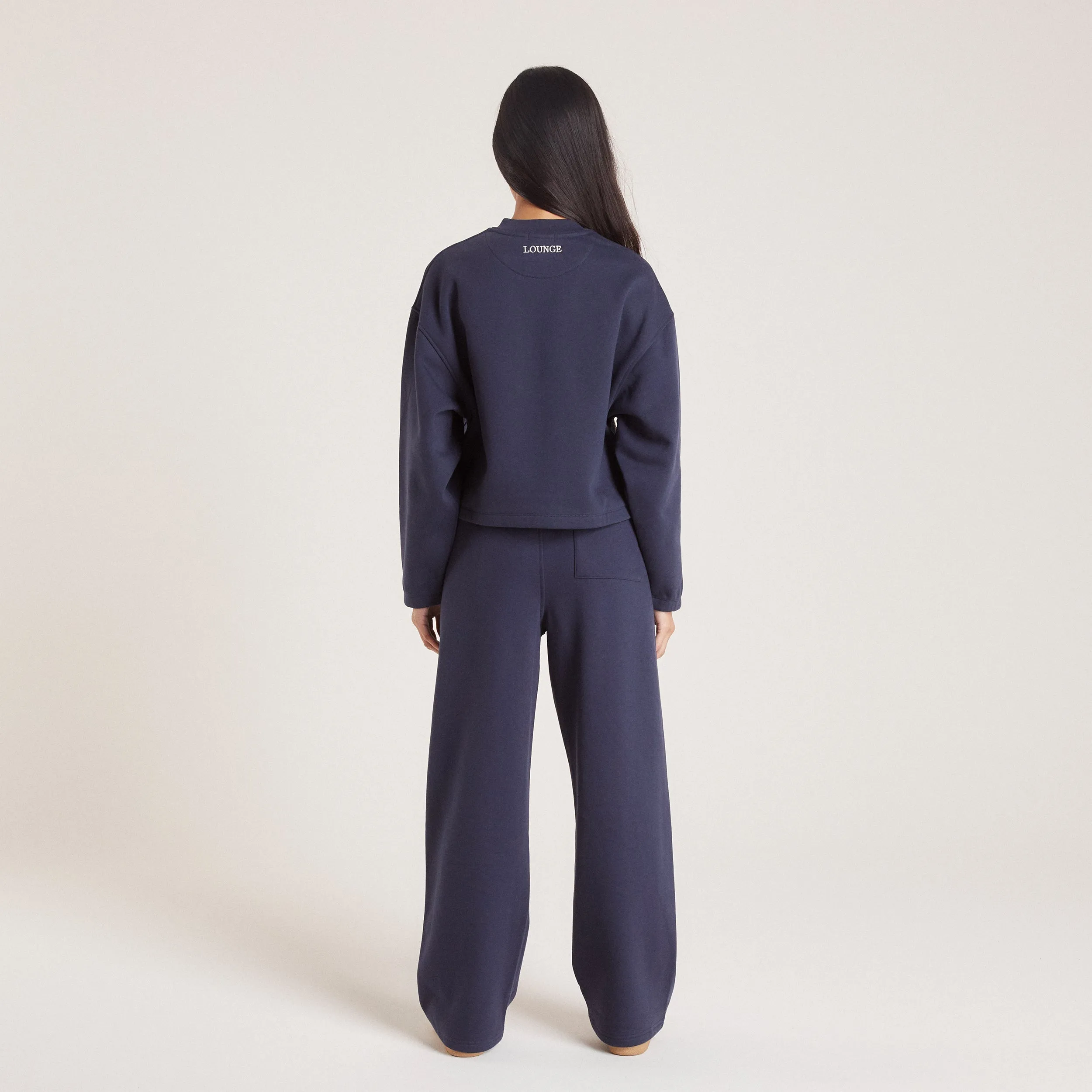 Straight Leg Joggers - Ink Blue sold by Lounge Underwear product image thumbnail 2