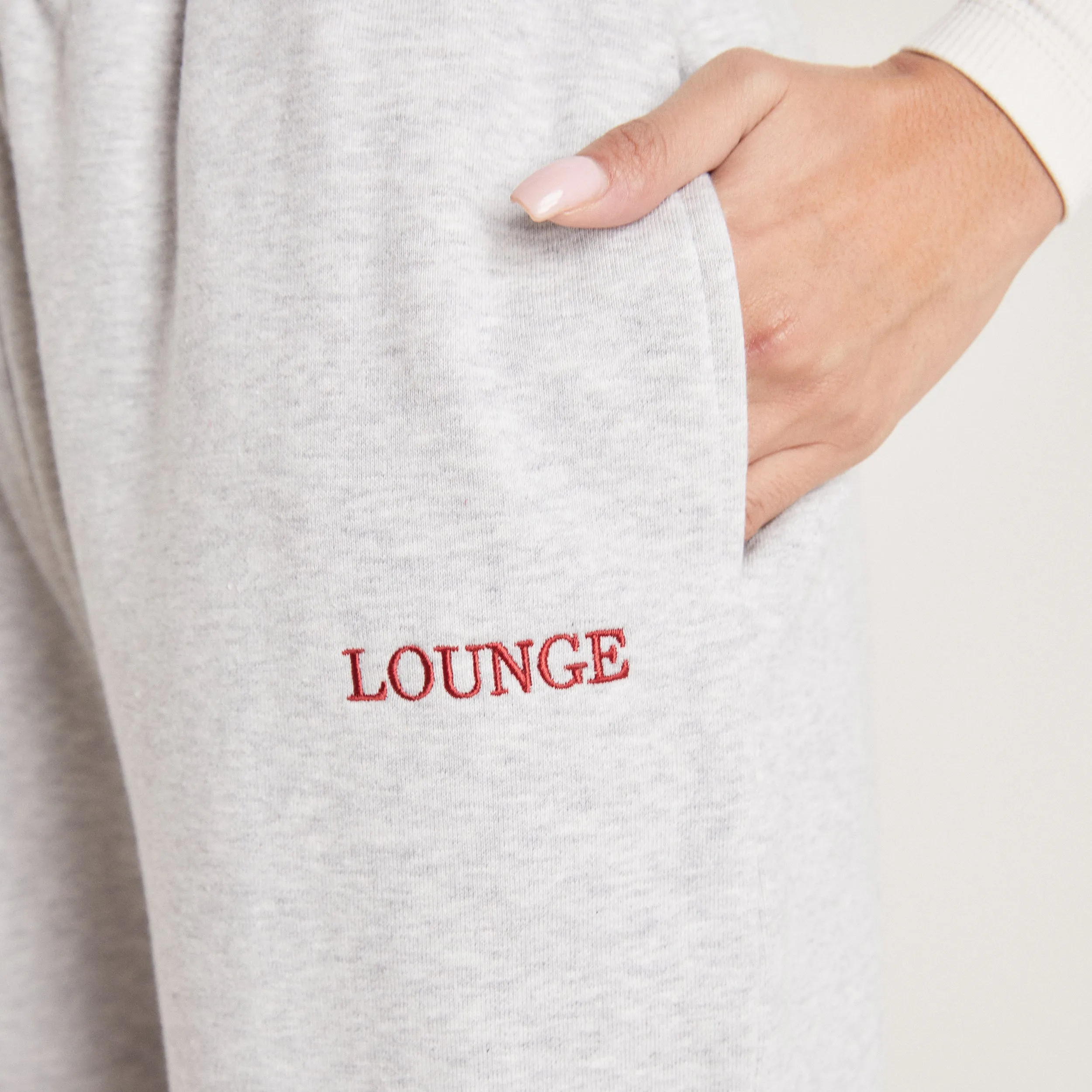 Cuffed Joggers - Grey Marl sold by Lounge Underwear product image thumbnail 5