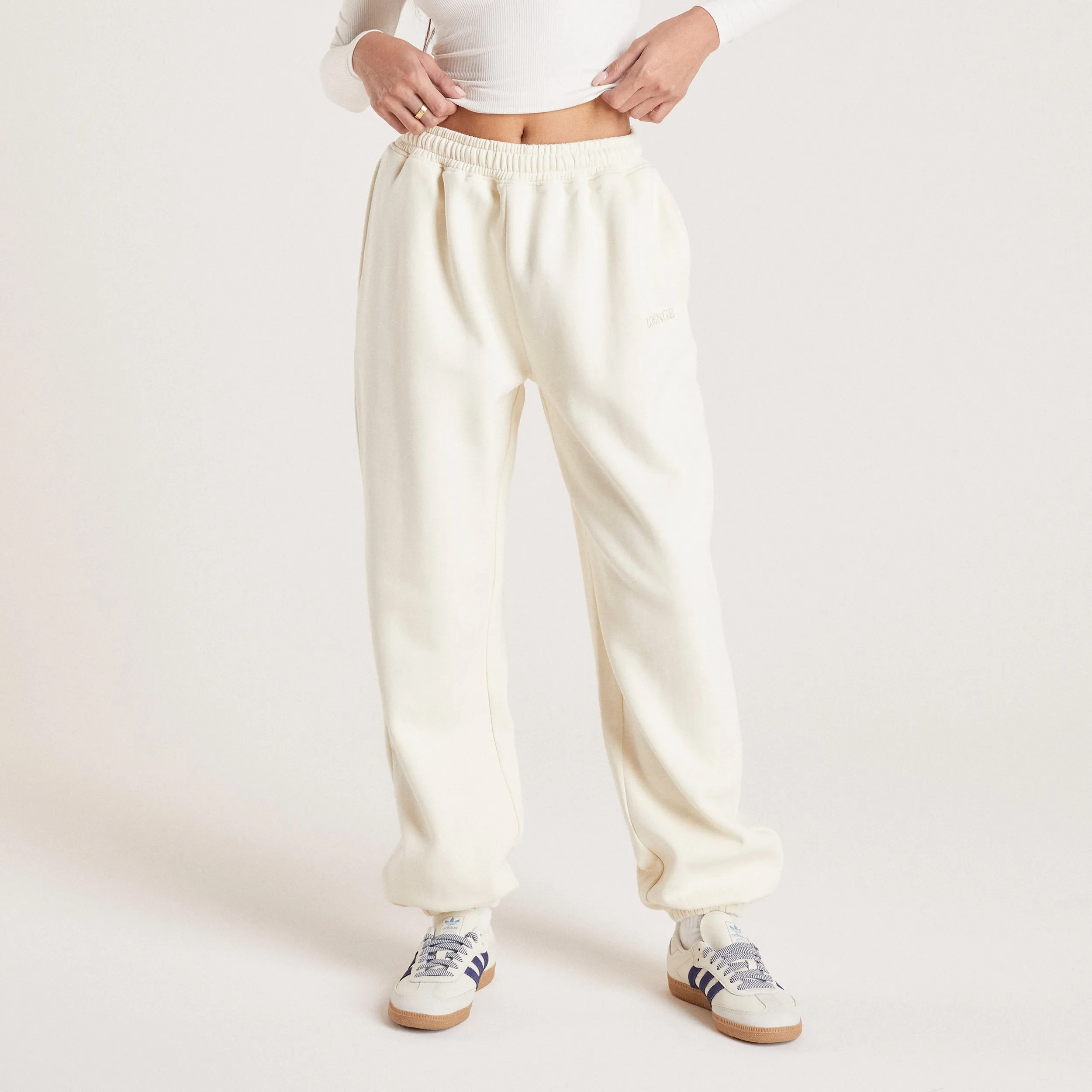 Cuffed Joggers - Tofu sold by Lounge Underwear product image thumbnail 3