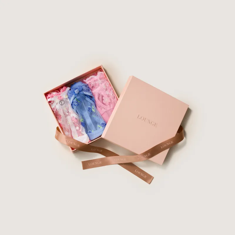 The Delicate Gift Set (3-Pack) - Multi sold by Lounge Underwear