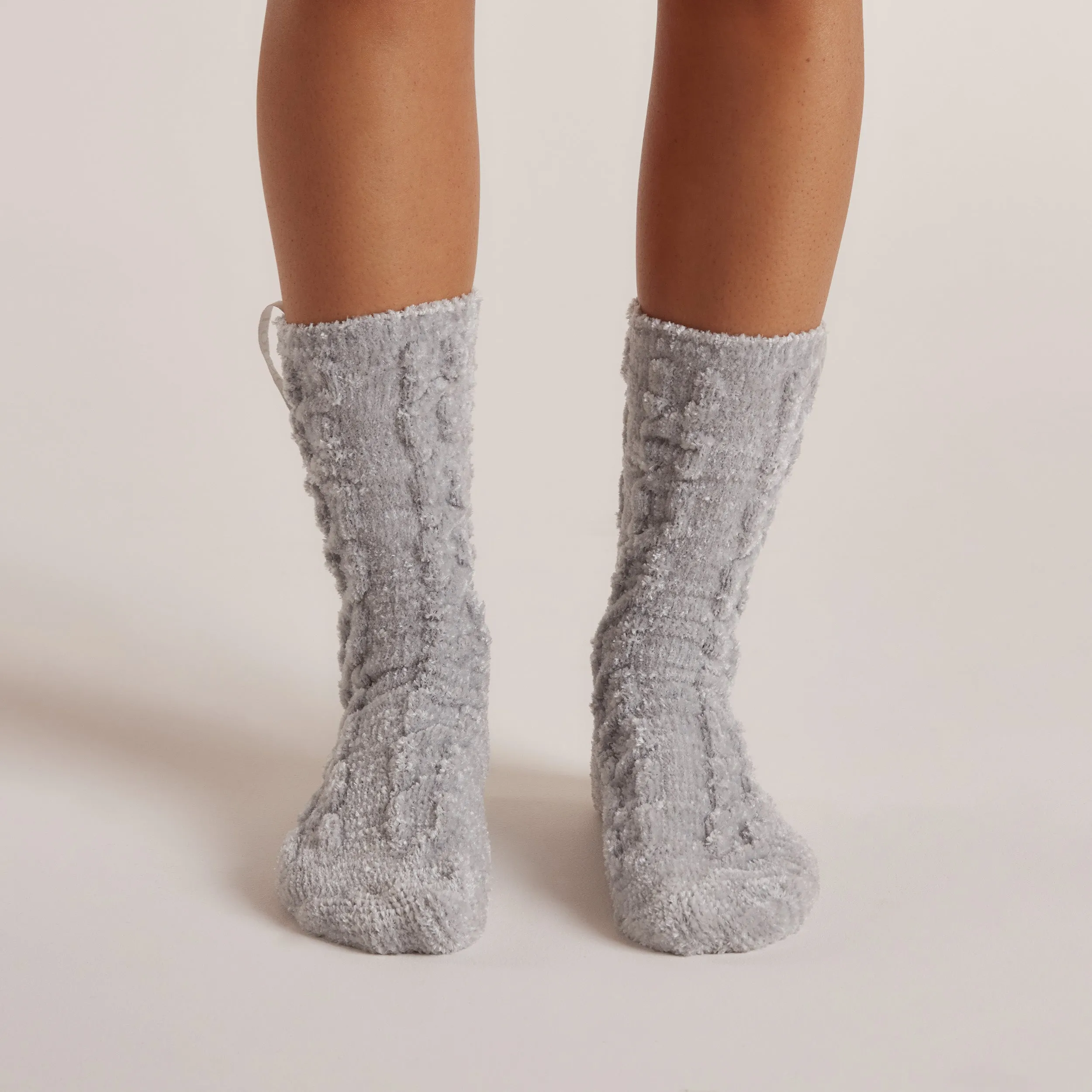 Chenille Knitted Socks - Frost sold by Lounge Underwear product image thumbnail 4