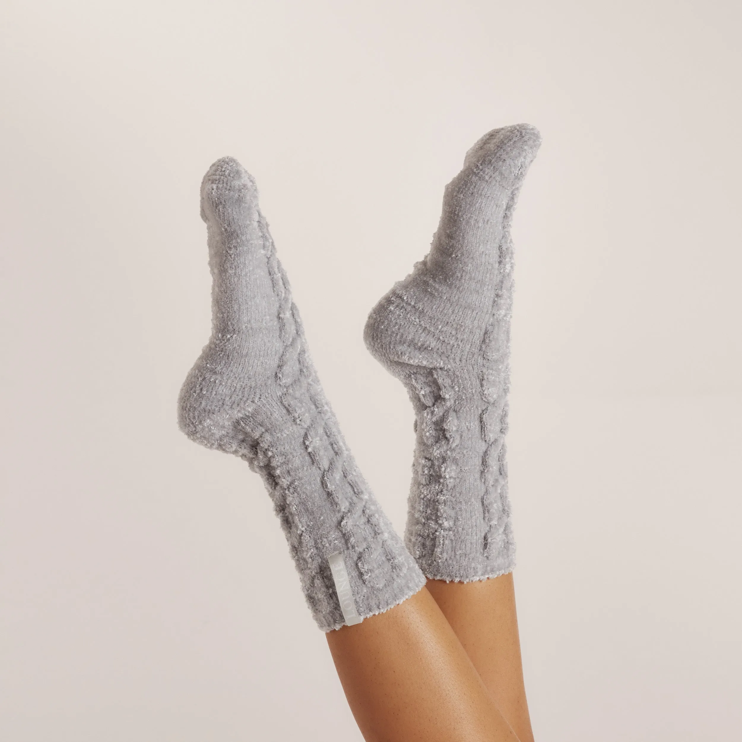 Chenille Knitted Socks - Frost sold by Lounge Underwear