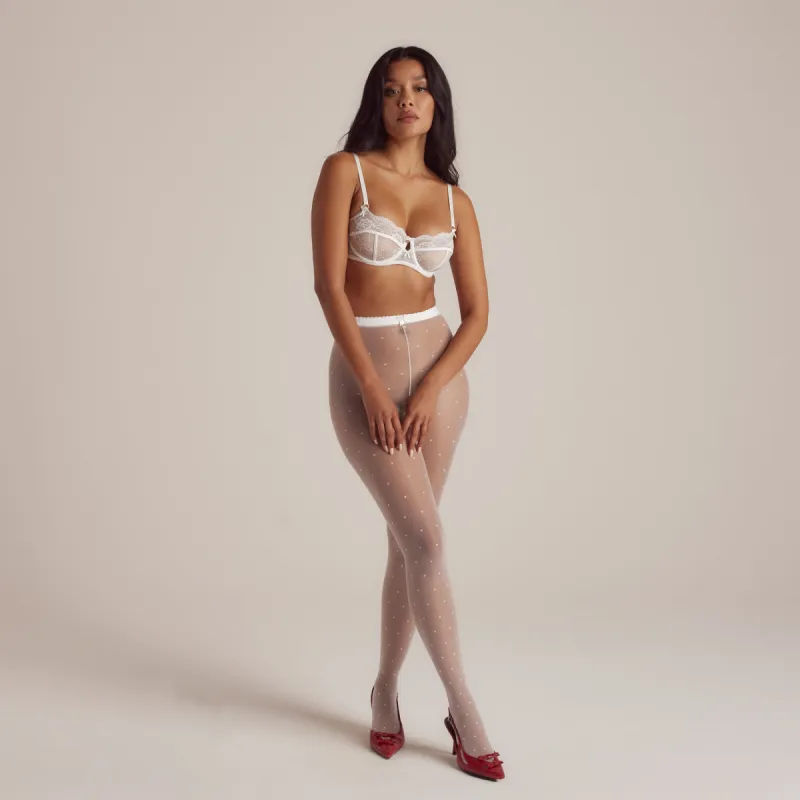 Adelyn Intimates Bra - White sold by Lounge Underwear