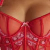 Amoura Intimates Corset (Set) - Red sold by Lounge Underwear