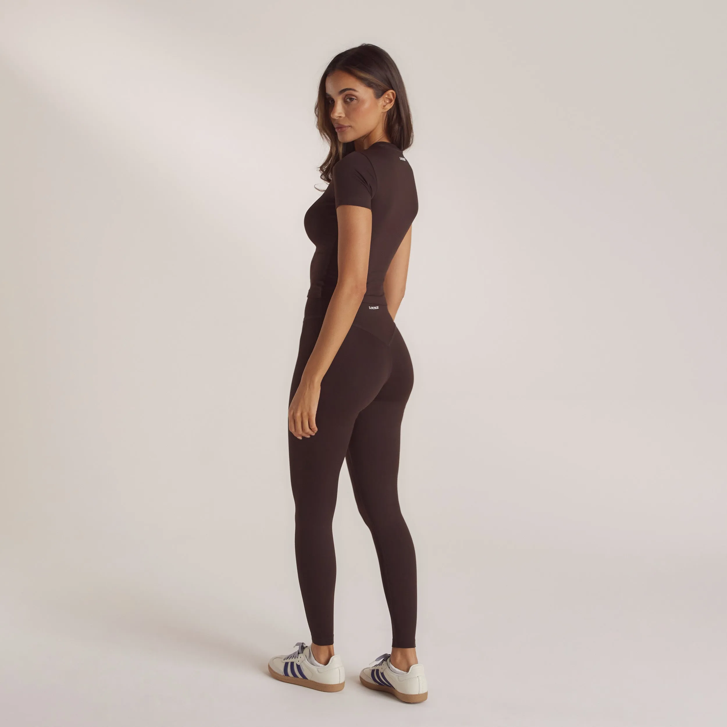 Classic Leggings - Coffee Bean sold by Lounge Underwear product image thumbnail 5