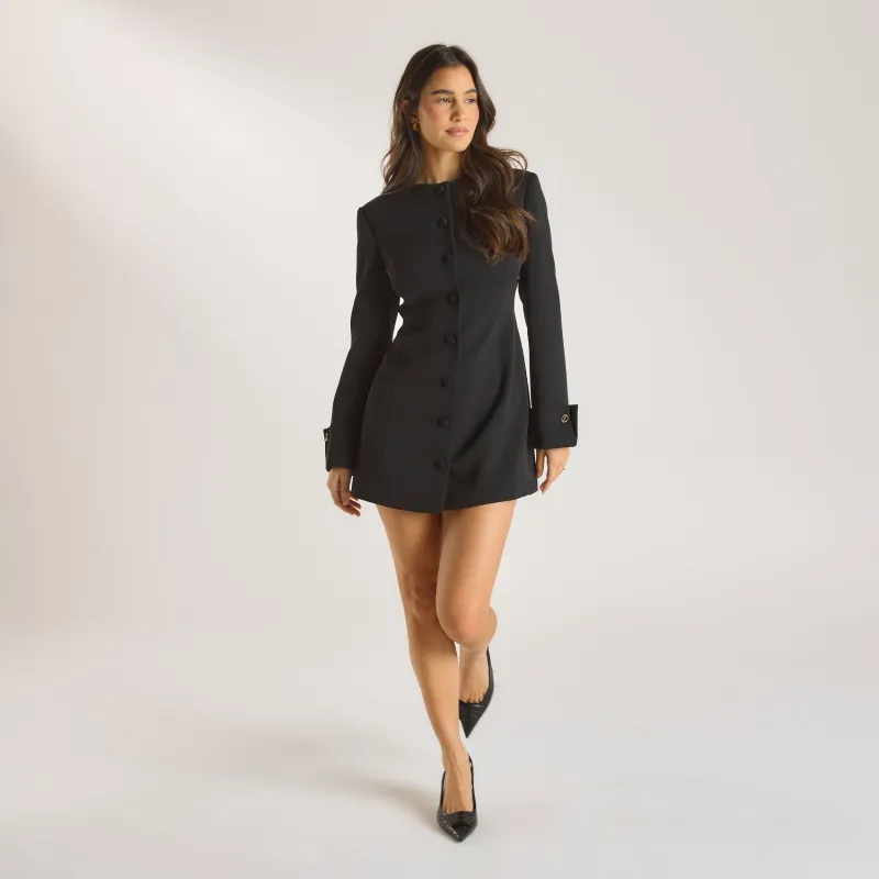 Structured Dress - Black sold by Lounge Underwear