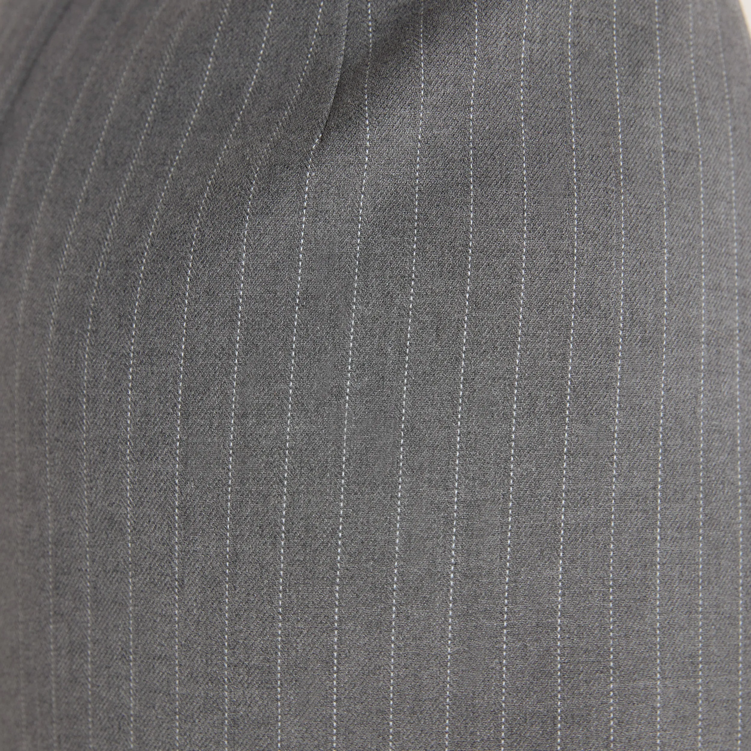 Structured Skirt - Grey Pinstripe sold by Lounge Underwear product image thumbnail 5