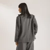 Oversized Blazer - Charcoal sold by Lounge Underwear