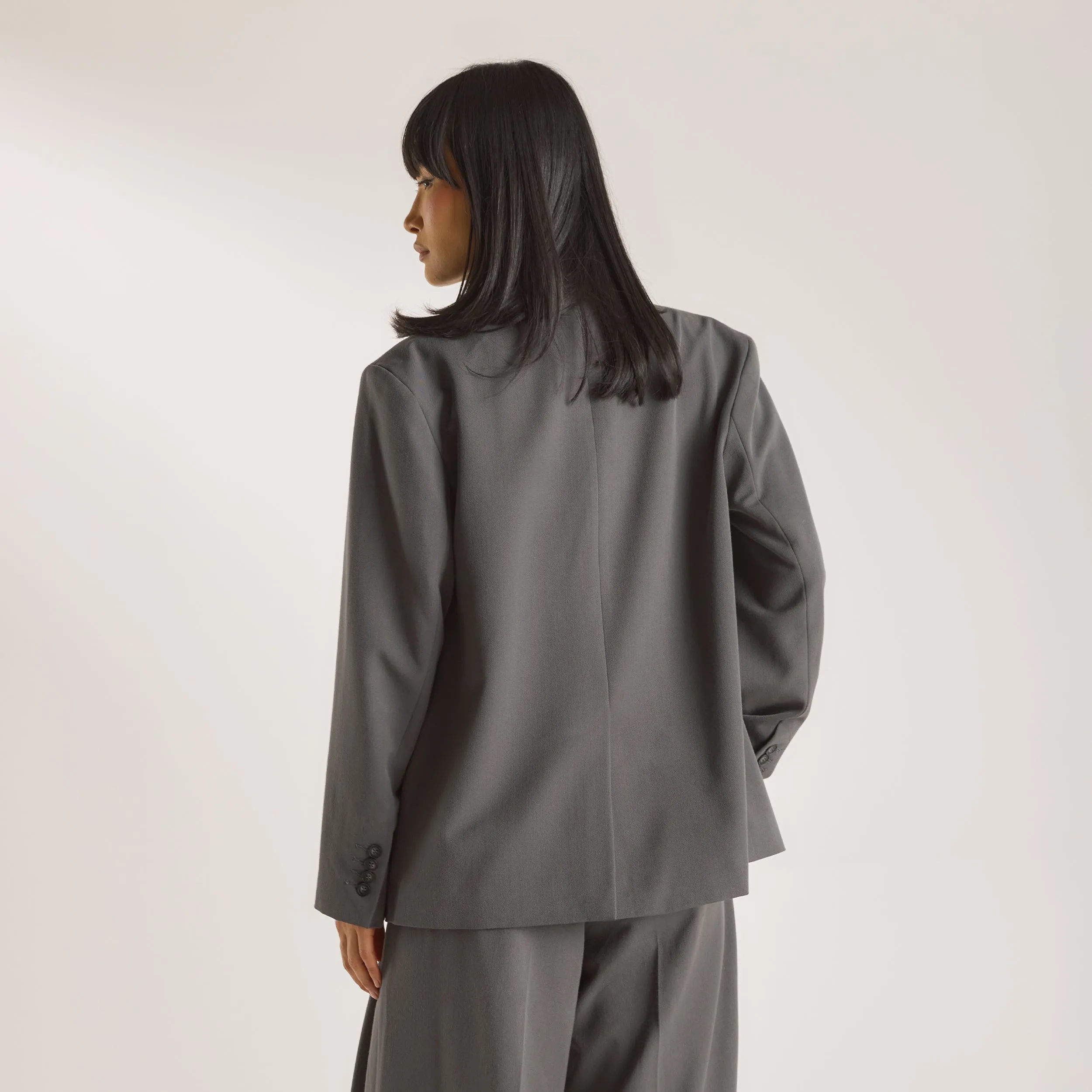 Oversized Blazer - Charcoal sold by Lounge Underwear product image thumbnail 2