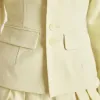 Structured Jacket - Buttermilk sold by Lounge Underwear