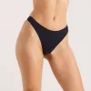 Seamless Bonded Thongs (3-Pack) - Black sold by Lounge Underwear