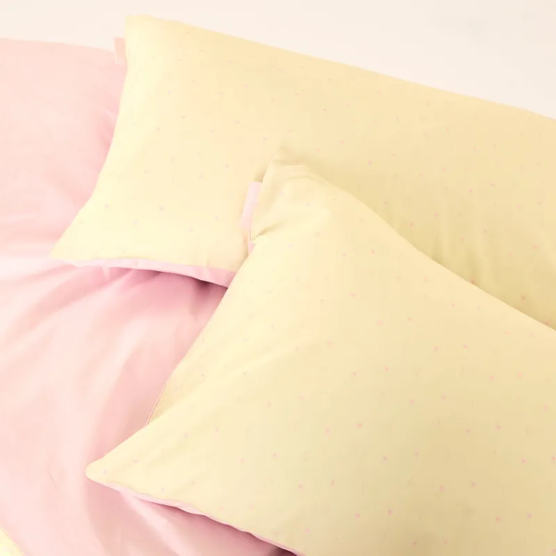 Spring Daze Reversible Pillowcase (2-Pack) - Meringue Rosebud sold by Lounge Underwear