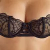 Katrina Balcony Bra - Black sold by Lounge Underwear