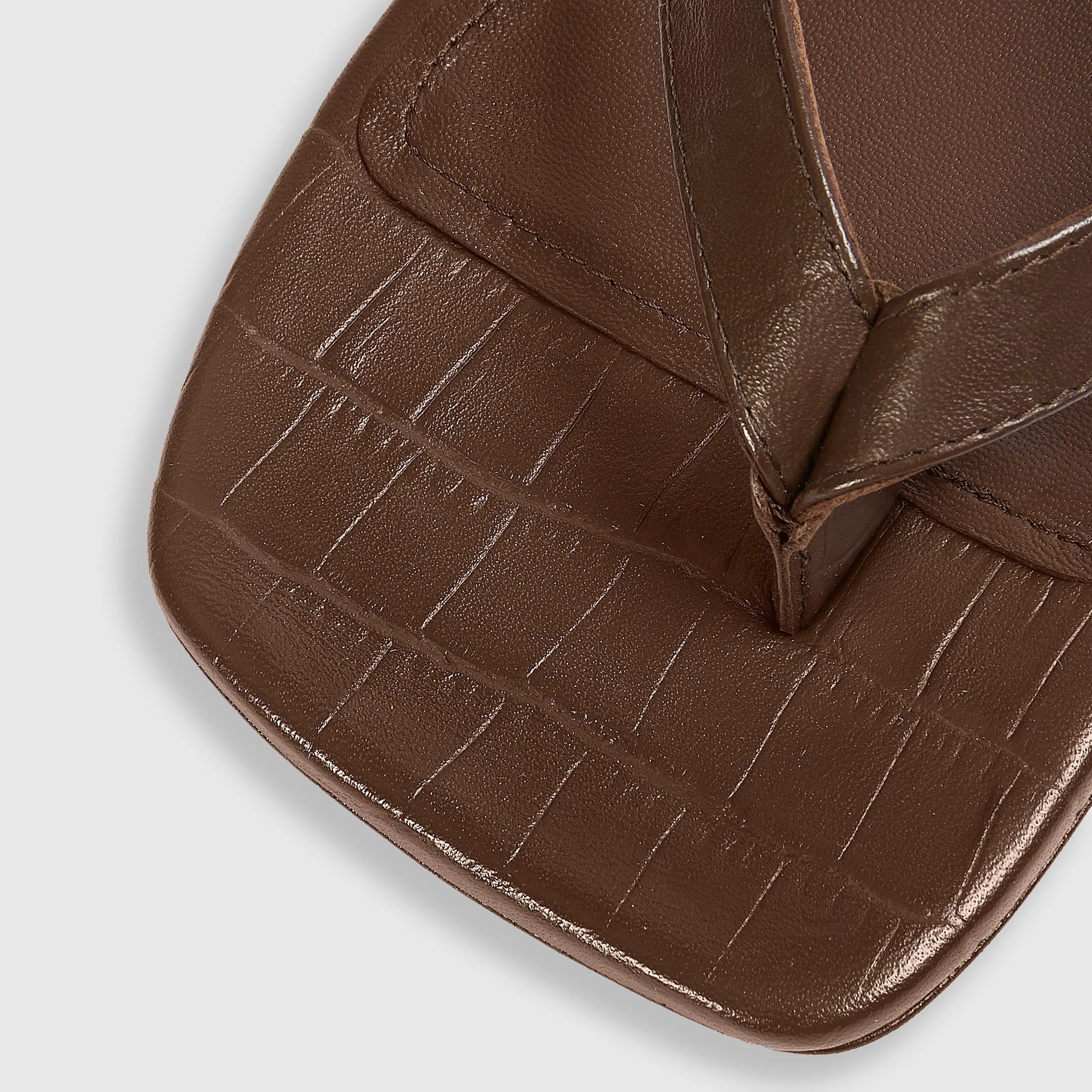 Brielle Flip Flops - Chocolate sold by Lounge Underwear product image thumbnail 5