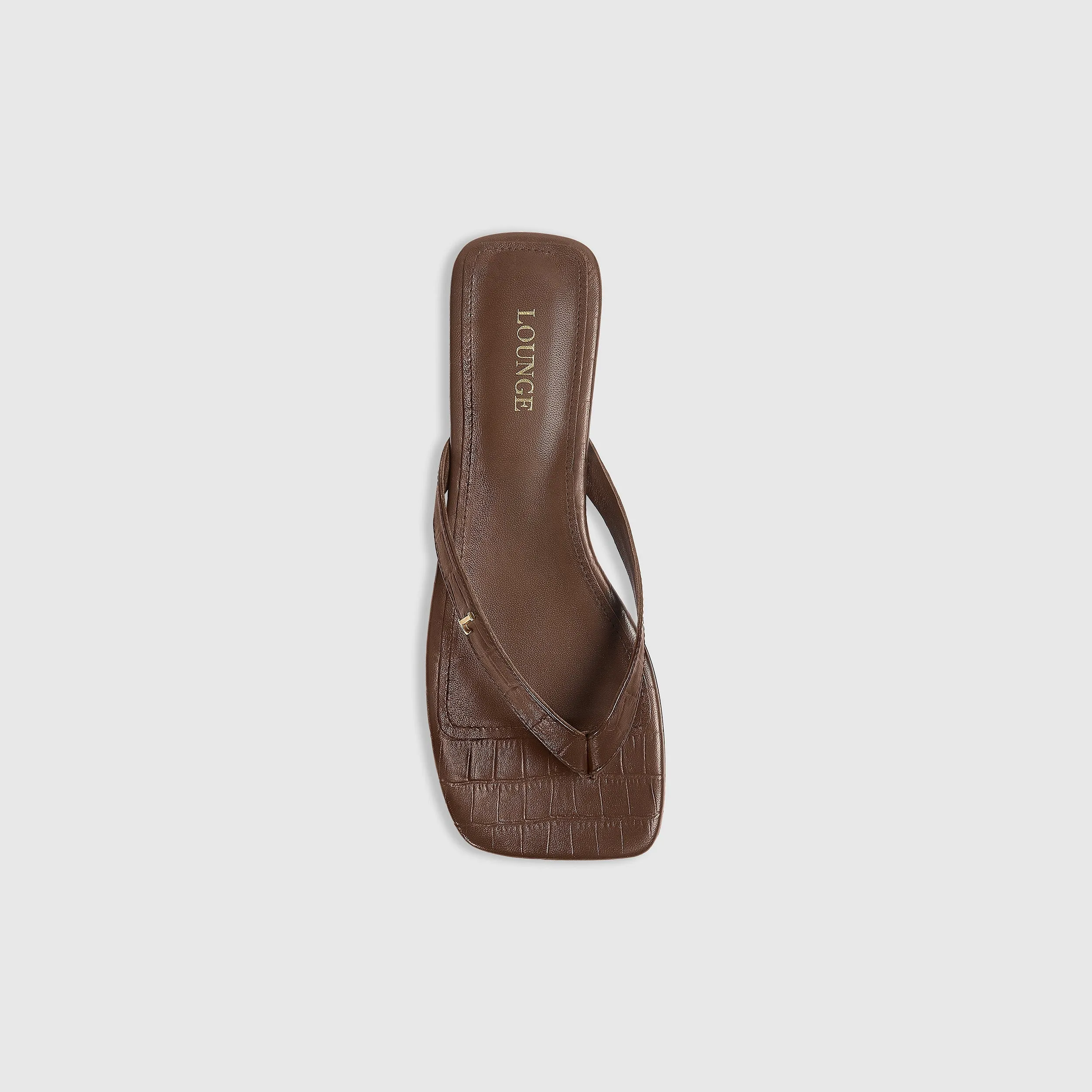 Brielle Flip Flops - Chocolate sold by Lounge Underwear product image thumbnail 2