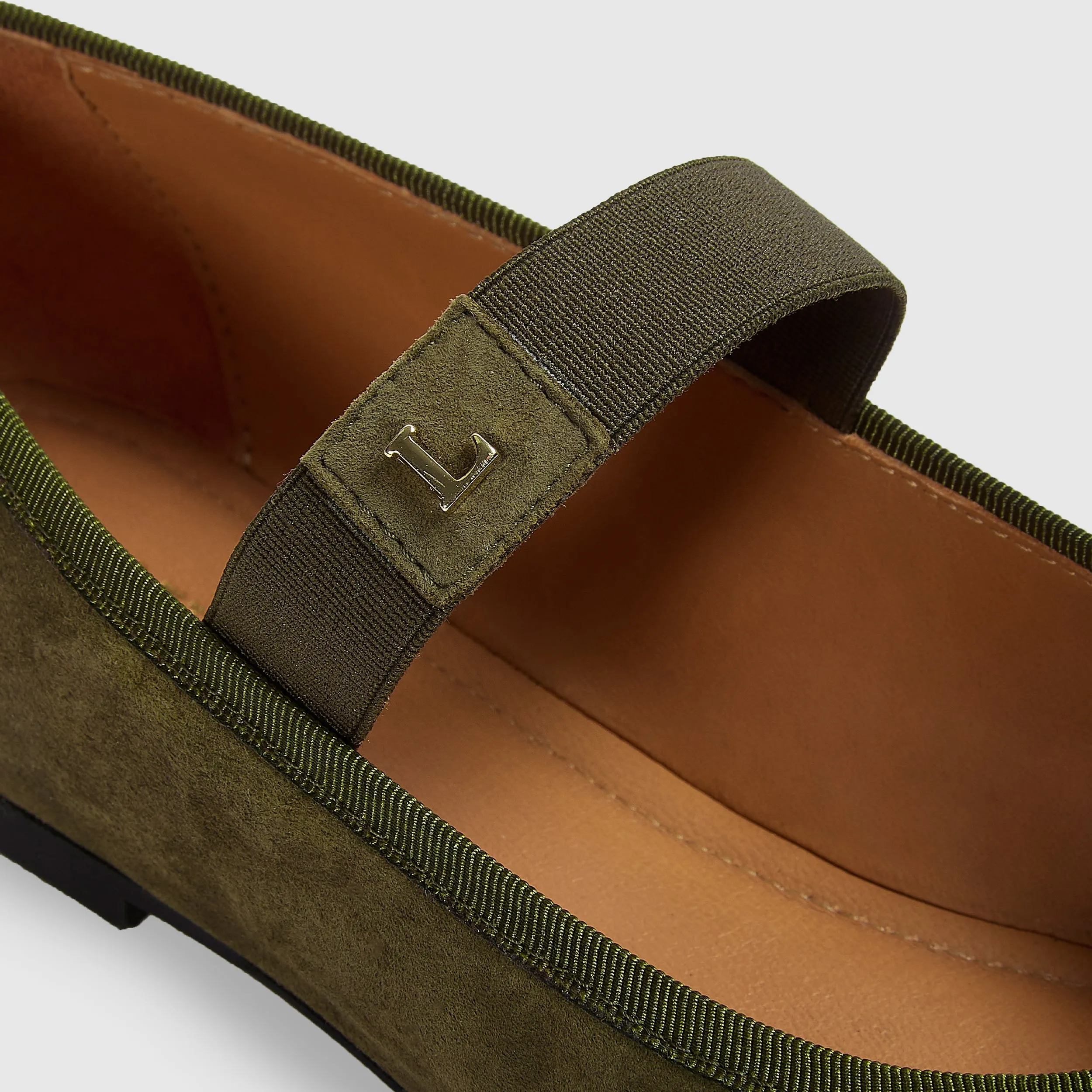 Juna Ballet Flats - Olive sold by Lounge Underwear product image thumbnail 4