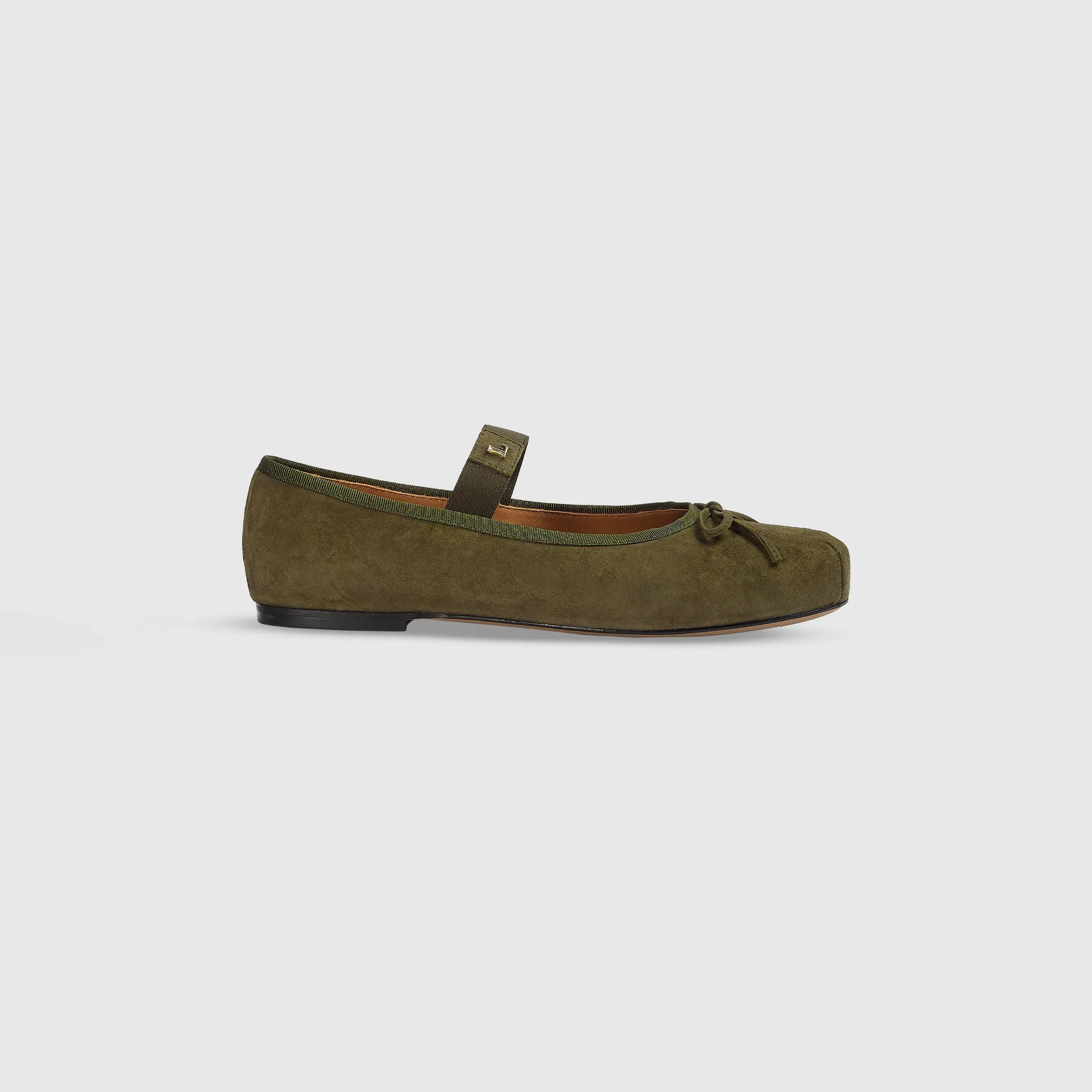 Juna Ballet Flats - Olive sold by Lounge Underwear
