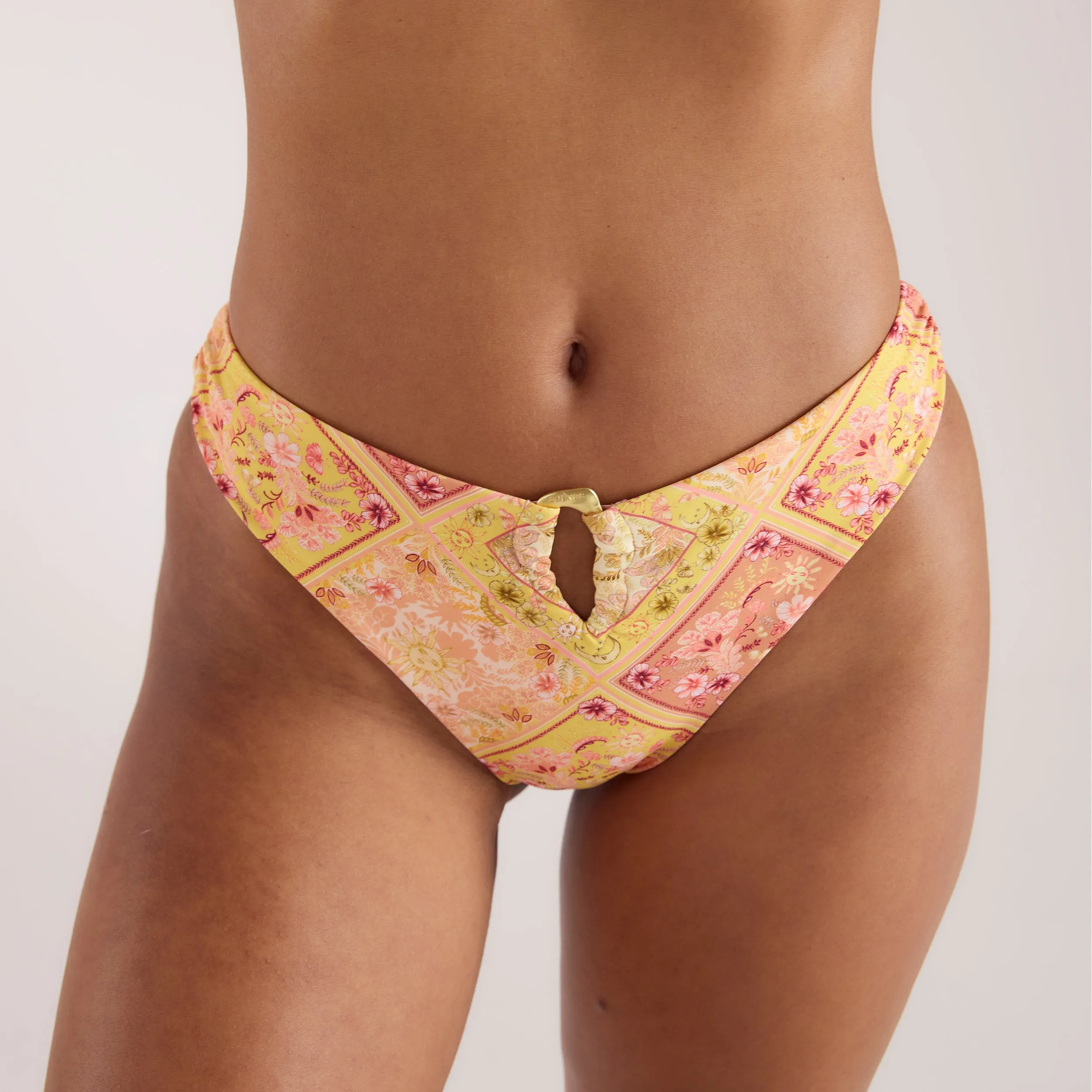 Celestial Front Gather Bikini Briefs - Celestial Print sold by Lounge Underwear product image thumbnail 3
