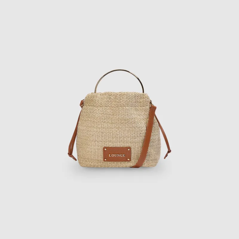 Blythe Bucket Bag - Raffia sold by Lounge Underwear
