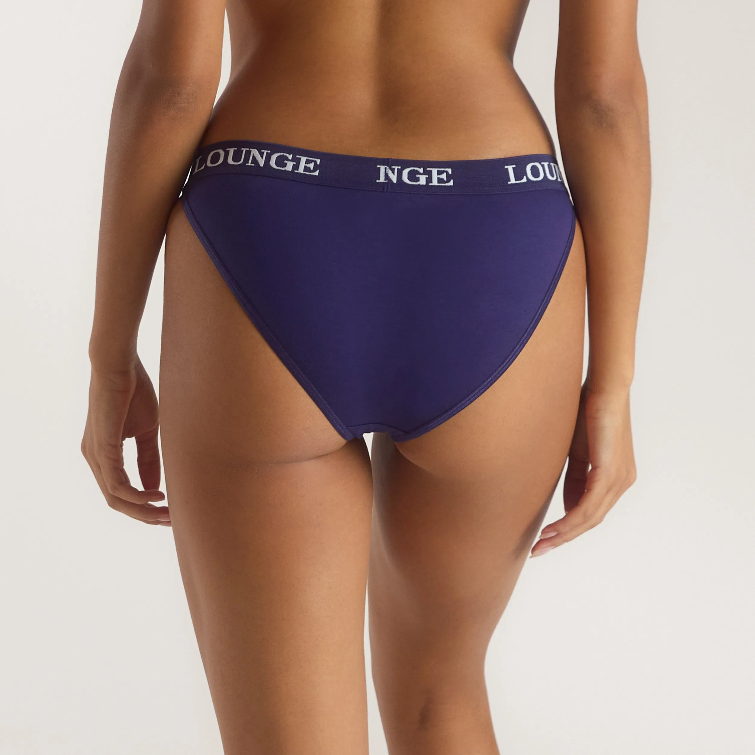 Bamboo Triangle Briefs - Navy sold by Lounge Underwear product image thumbnail 4