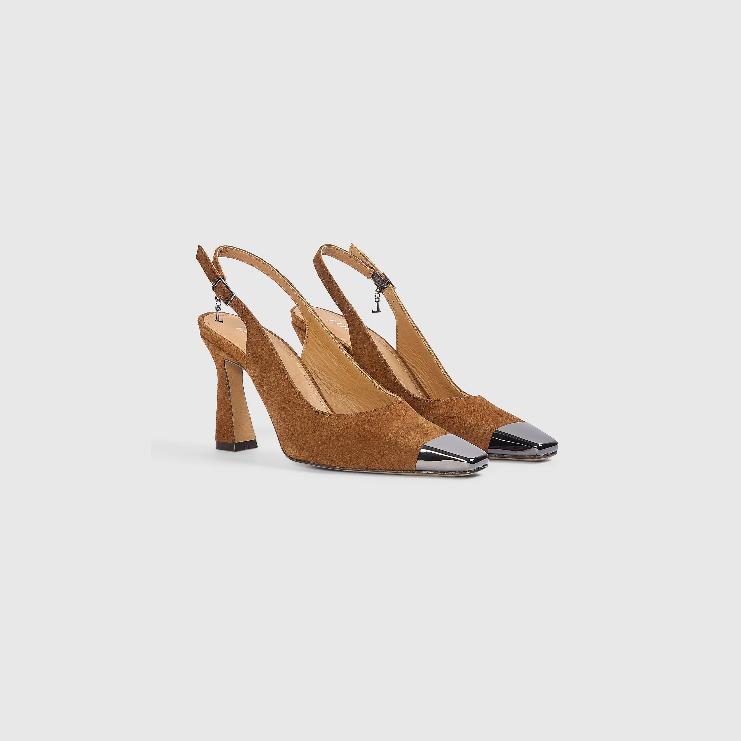 Willow Slingback Heels - Tan sold by Lounge Underwear product image thumbnail 3
