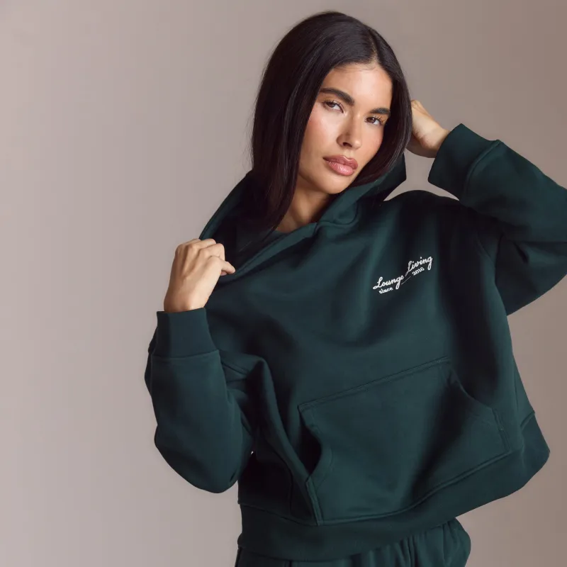 Lounge Living Hoodie - Forest Green sold by Lounge Underwear