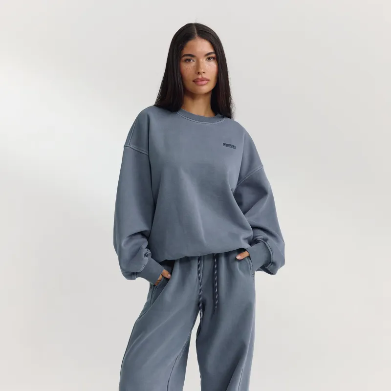 Oversized Jumper - Washed Blue sold by Lounge Underwear