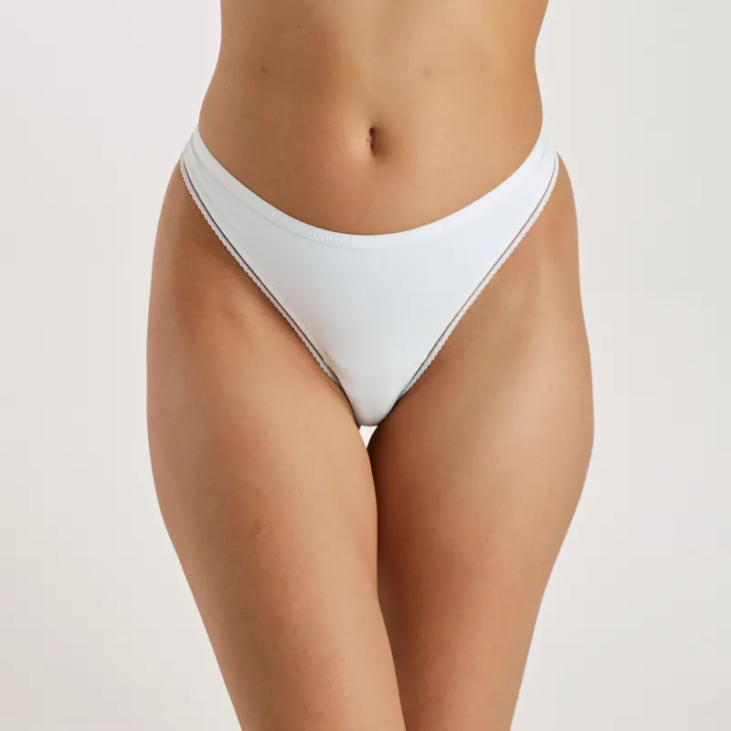 Comfort Thong - White sold by Lounge Underwear
