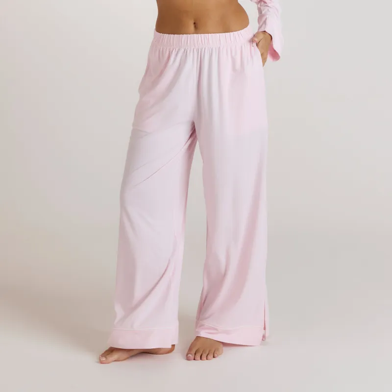 Modal Pyjama Bottoms - Pink sold by Lounge Underwear