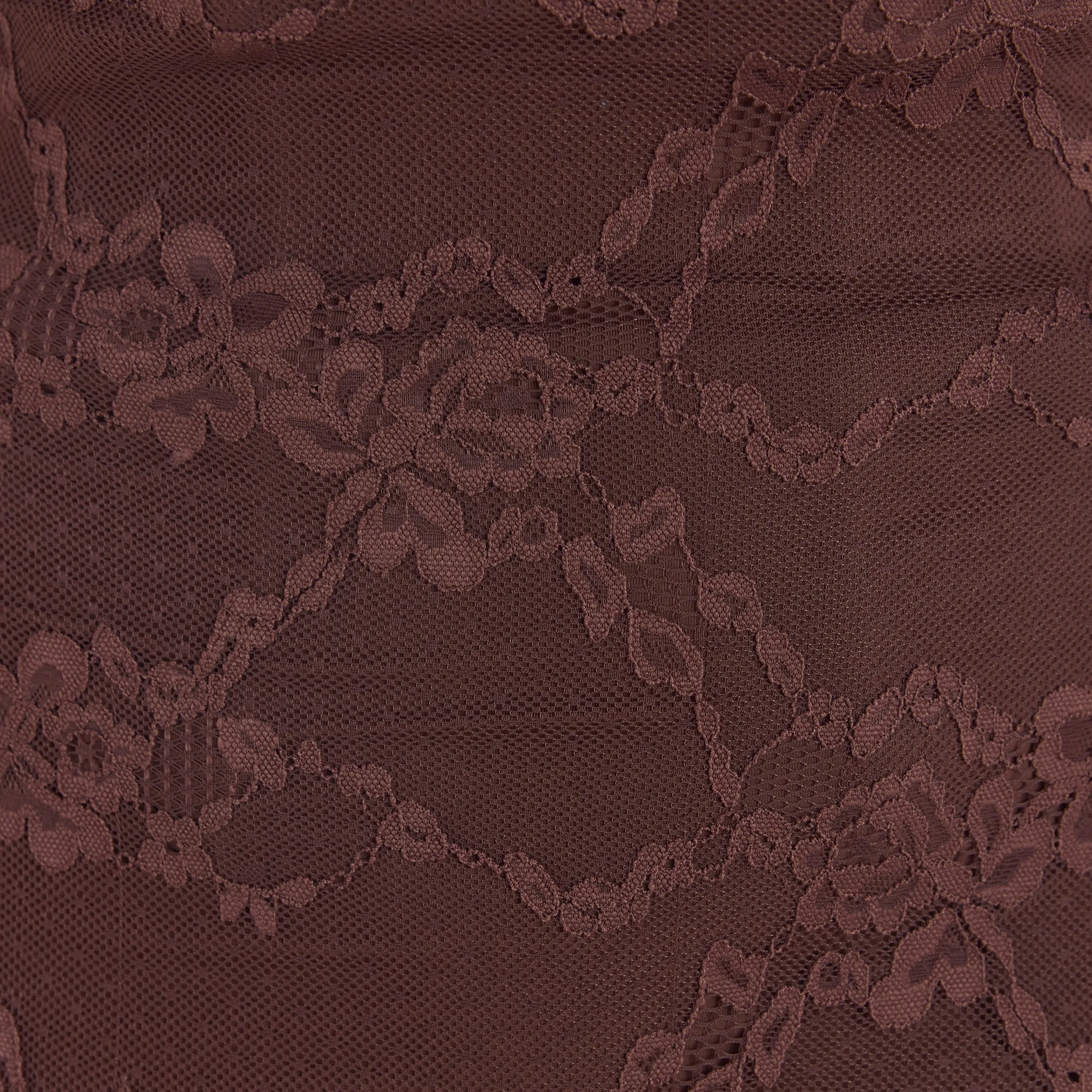 Blossom Maxi Dress with Bodysuit - Chocolate sold by Lounge Underwear product image thumbnail 3