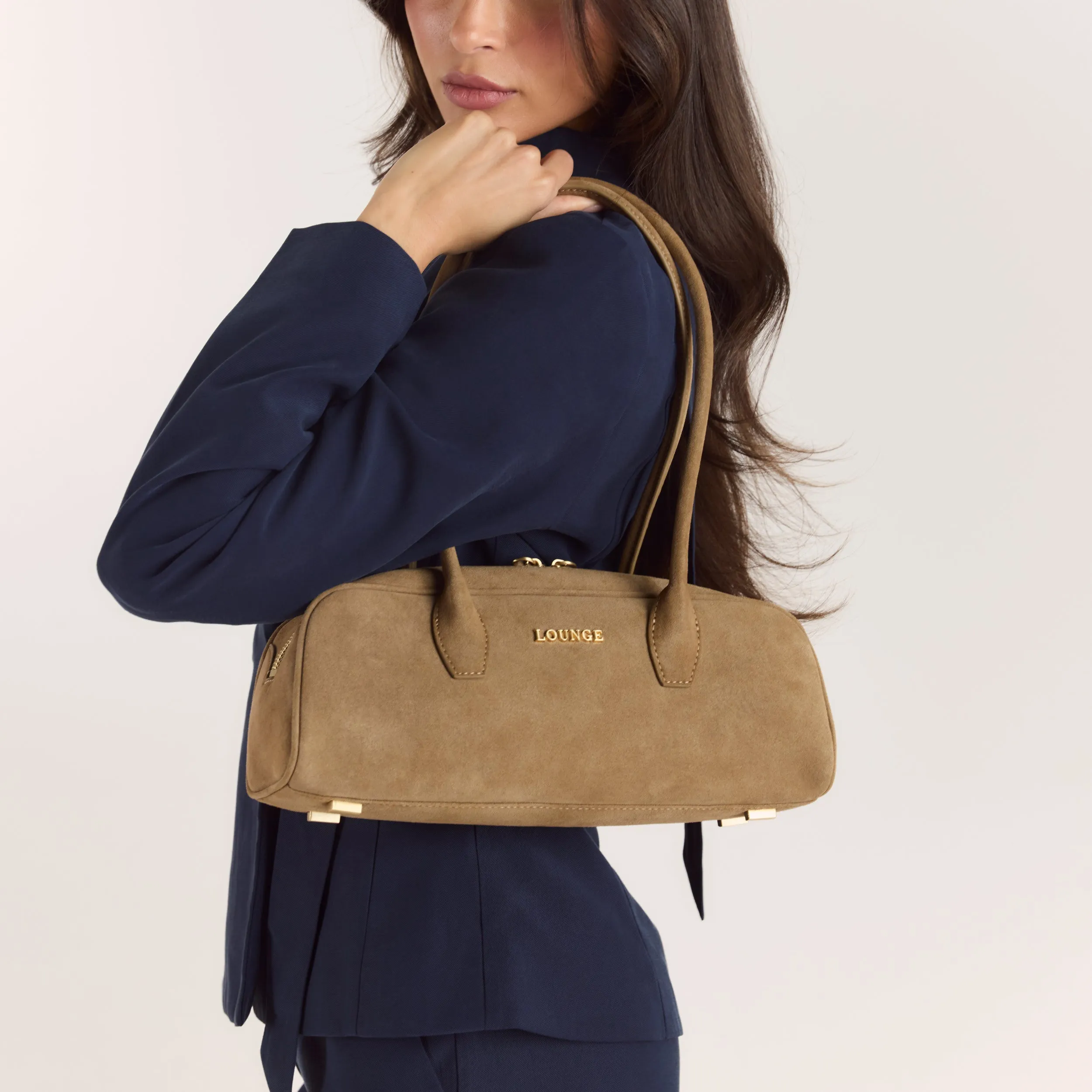 Averi Shoulder Bag - Taupe sold by Lounge Underwear