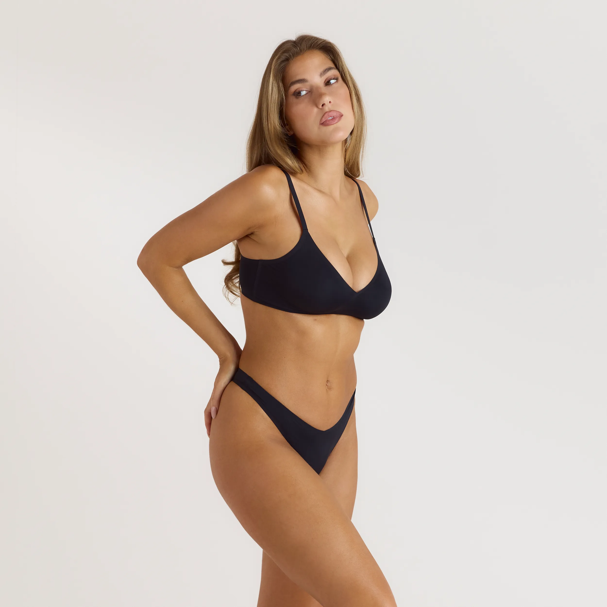 Seamless Bralette - Black sold by Lounge Underwear product image thumbnail 5