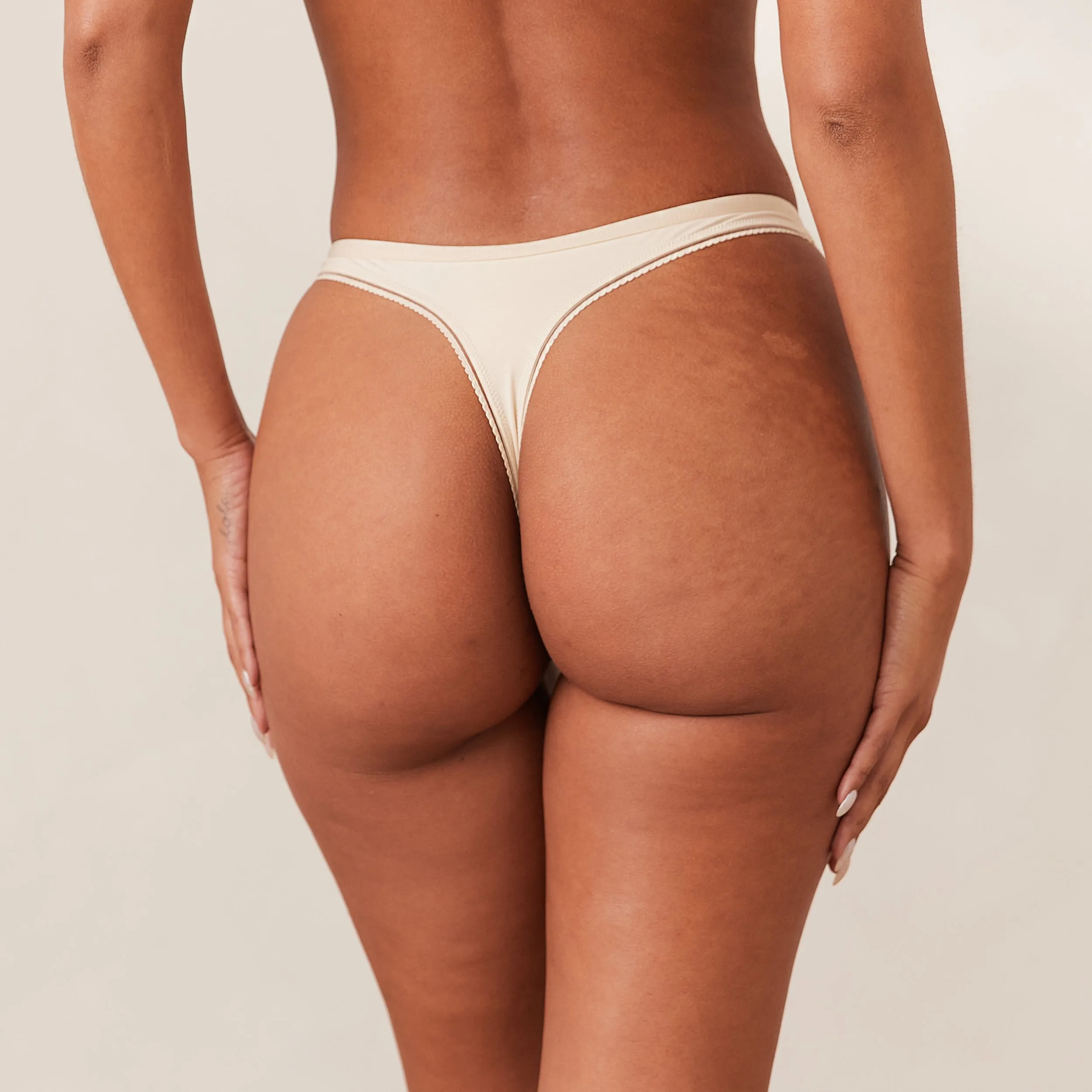Everyday Thong - Latte sold by Lounge Underwear product image thumbnail 2