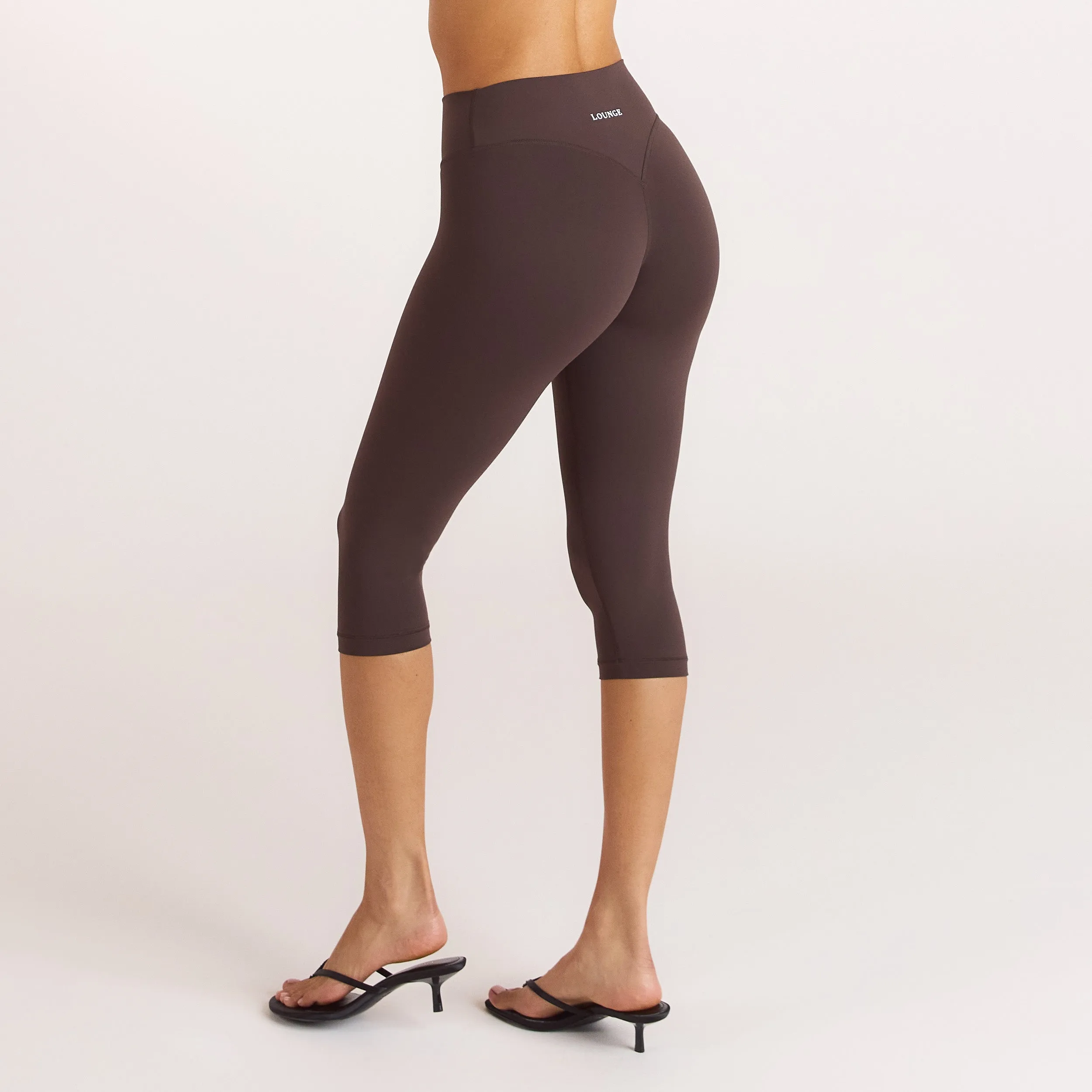 ContourSoft Capri Leggings - Dark Chocolate sold by Lounge Underwear