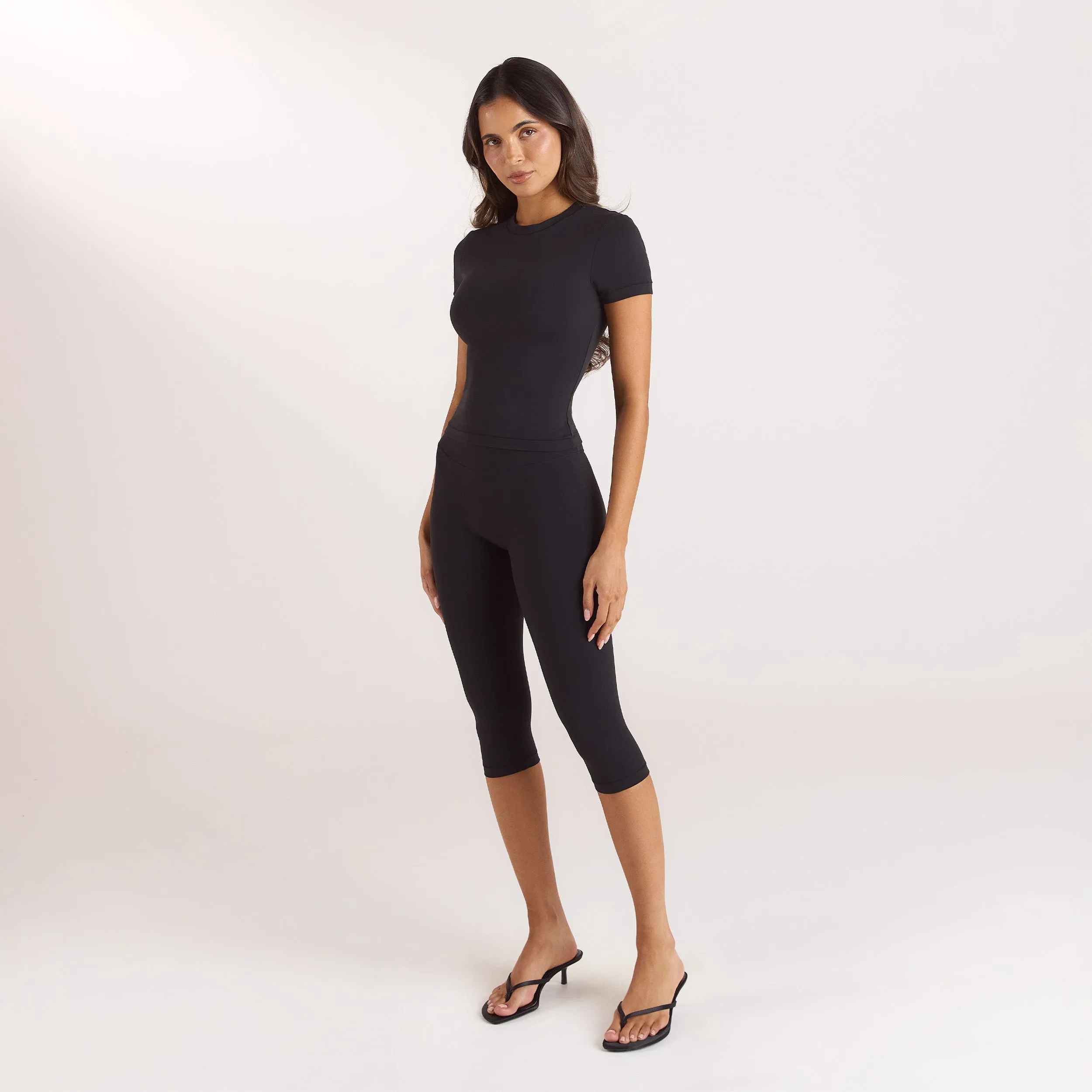ContourSoft Capri Leggings - Black sold by Lounge Underwear product image thumbnail 3