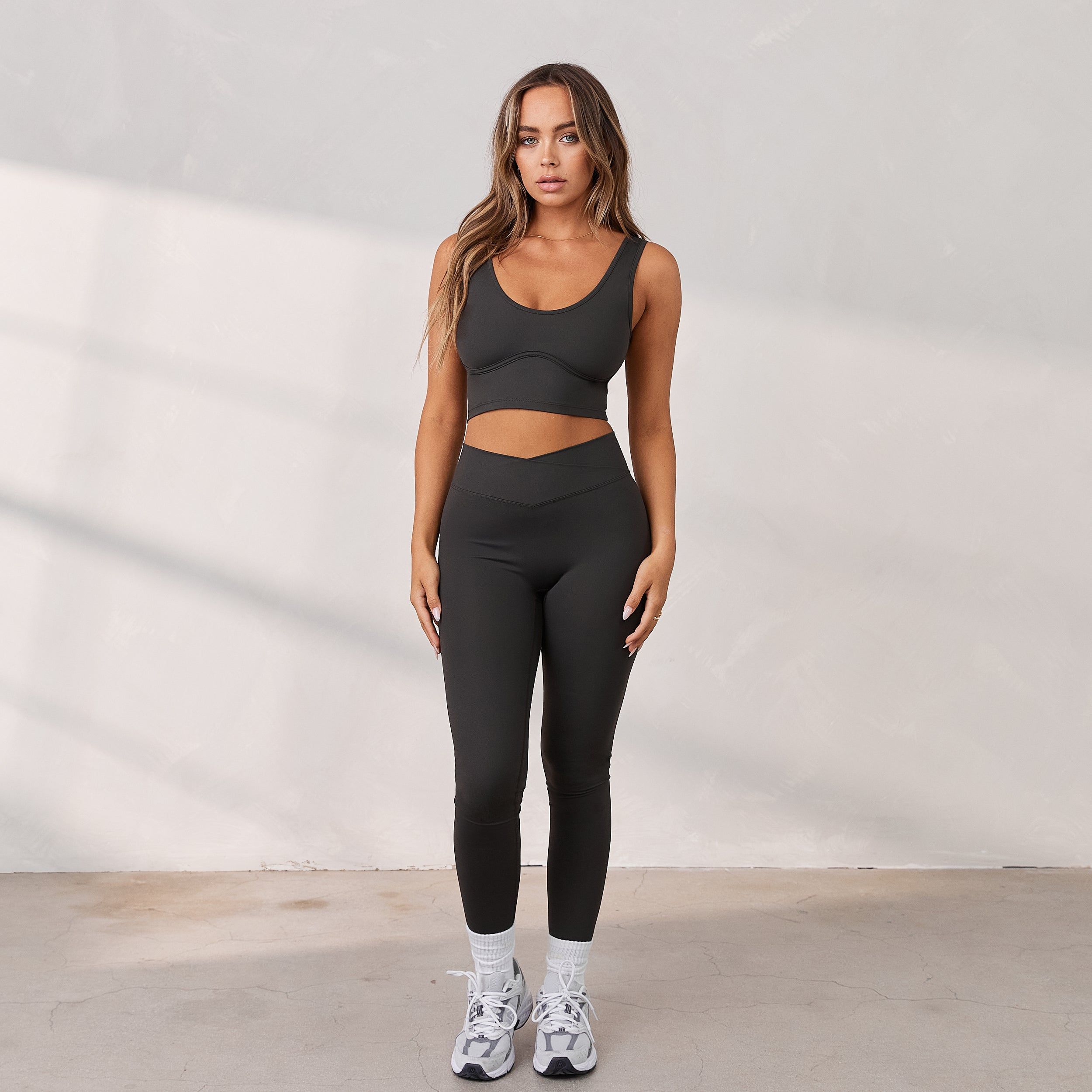 Silhouette Crop Top - Washed Black sold by Lounge Underwear product image thumbnail 2