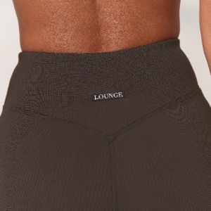 Cosy Ribbed Leggings - Espresso sold by Lounge Underwear
