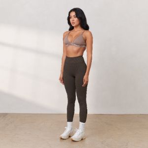 Cosy Ribbed Leggings - Espresso sold by Lounge Underwear